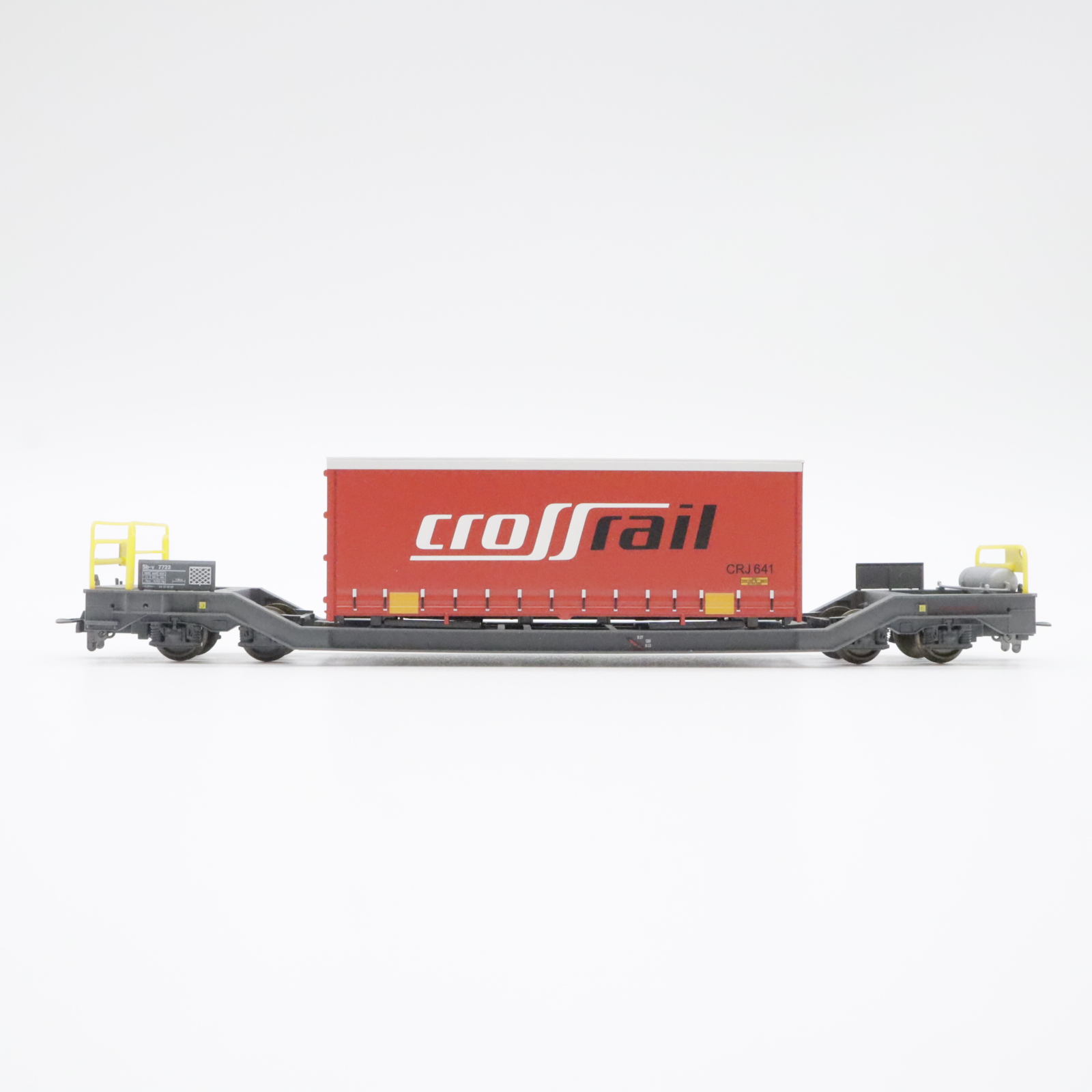 Bemo 2289 122 (2) Bemo 2289 122 RhB Tragwagen Crossrail Sb-v 7722 – Bild 2