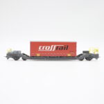 Bemo 2289 122 RhB Tragwagen Crossrail Sb-v 7722 – Bild 4