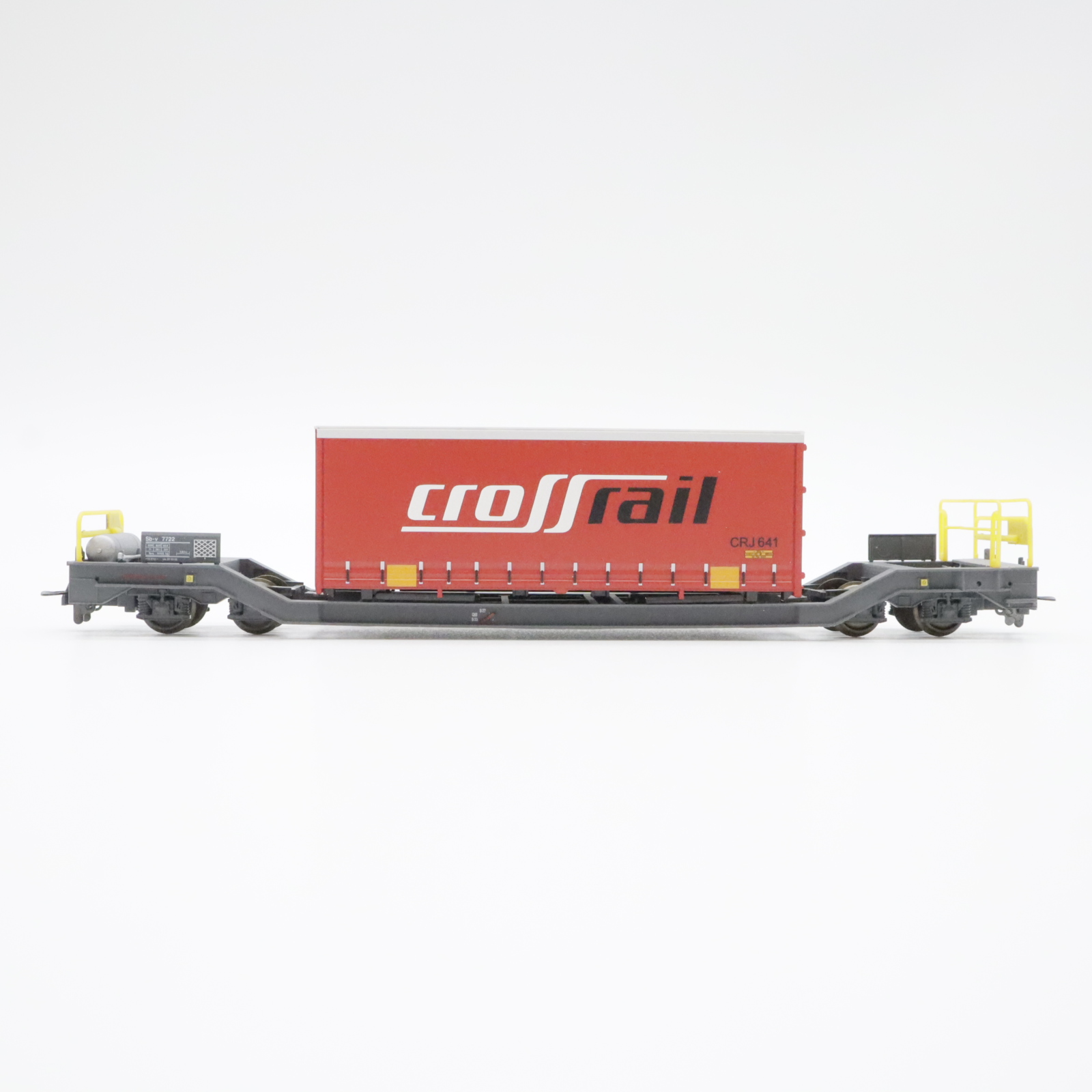 Bemo 2289 122 (4) Bemo 2289 122 RhB Tragwagen Crossrail Sb-v 7722 – Bild 4