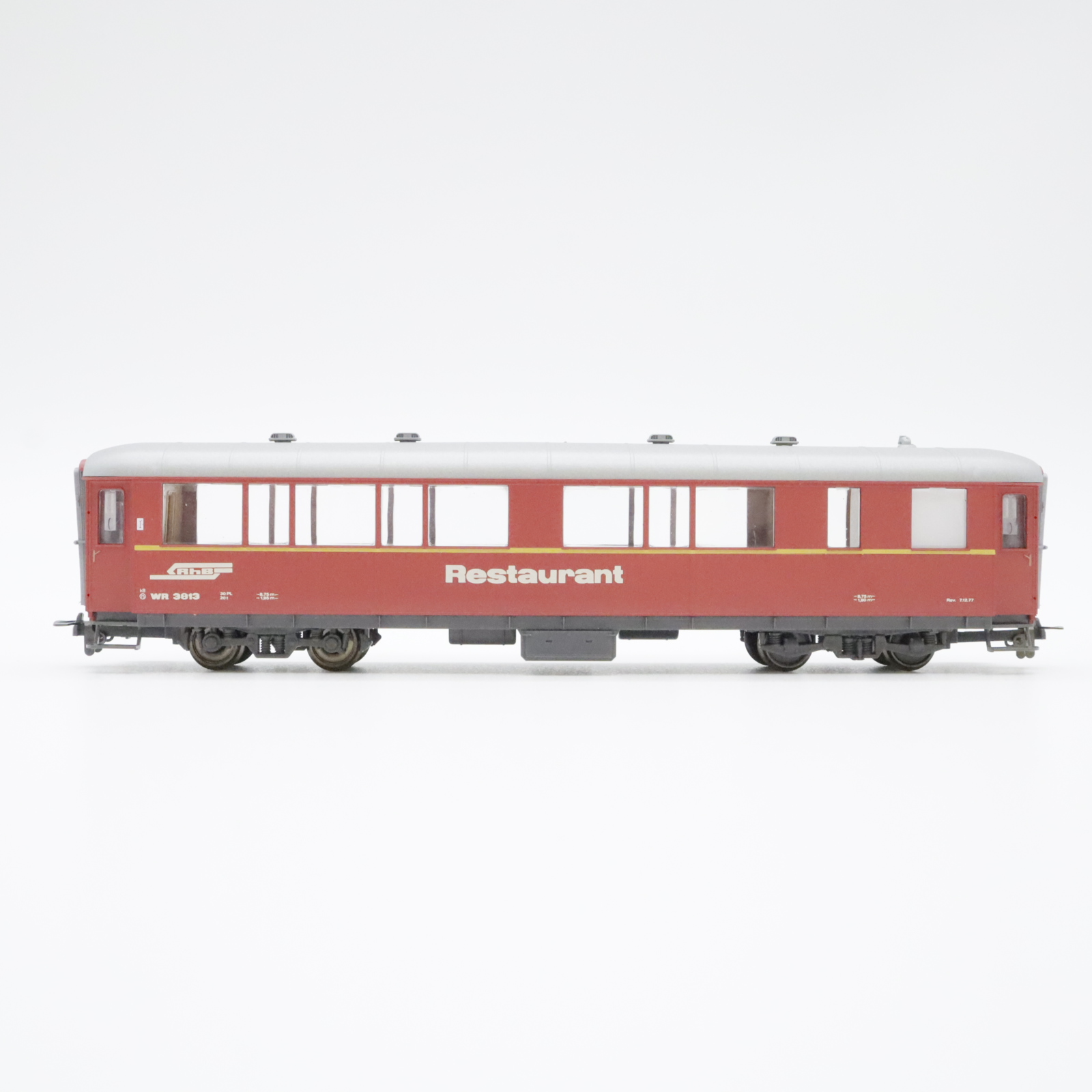 Bemo 3274 113 (4) Bemo 3274 113 RhB Speisewagen WR 3813 – Bild 4