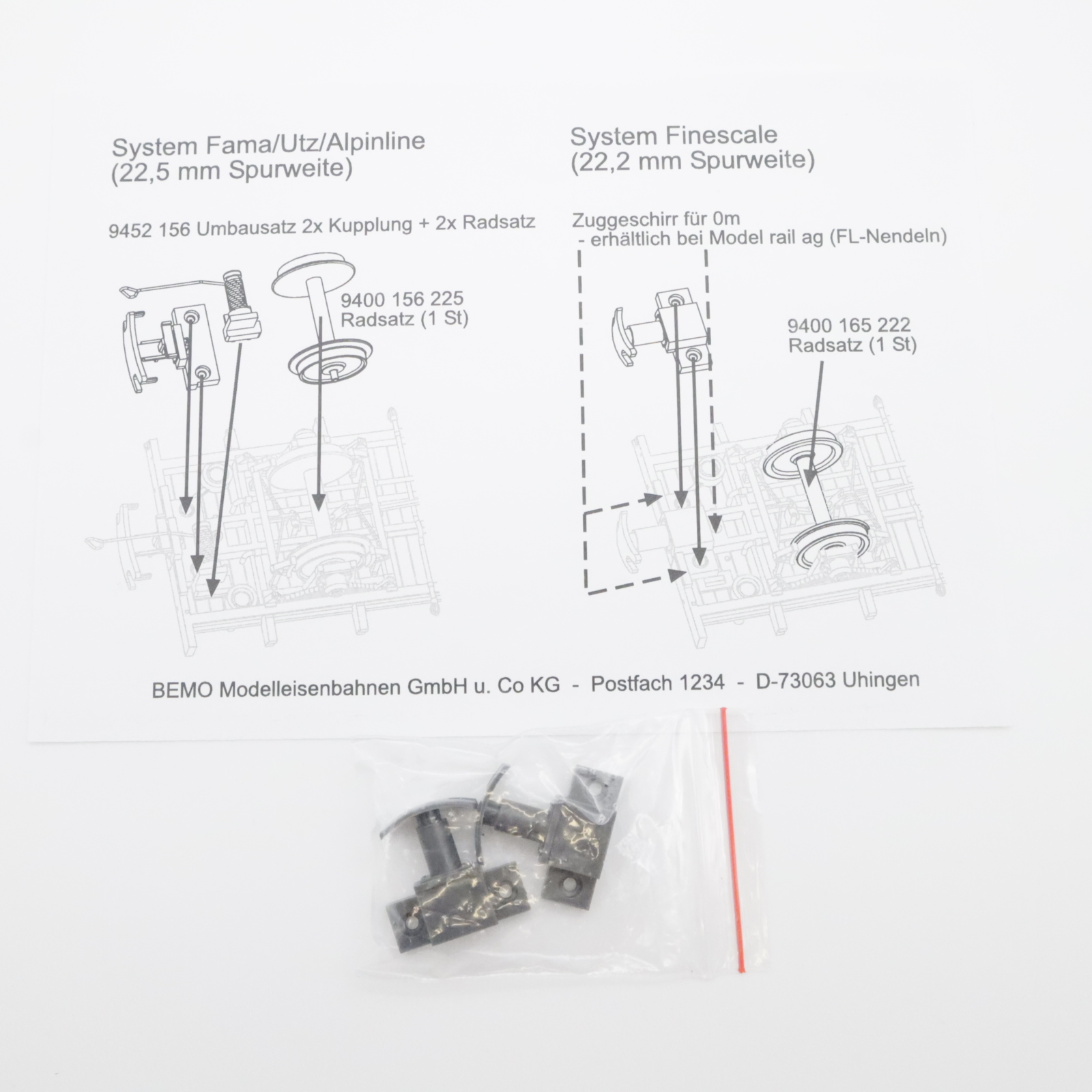 Bemo 9452 135 (7) Bemo 9452 135 RhB Uce 8004 – Bild 7