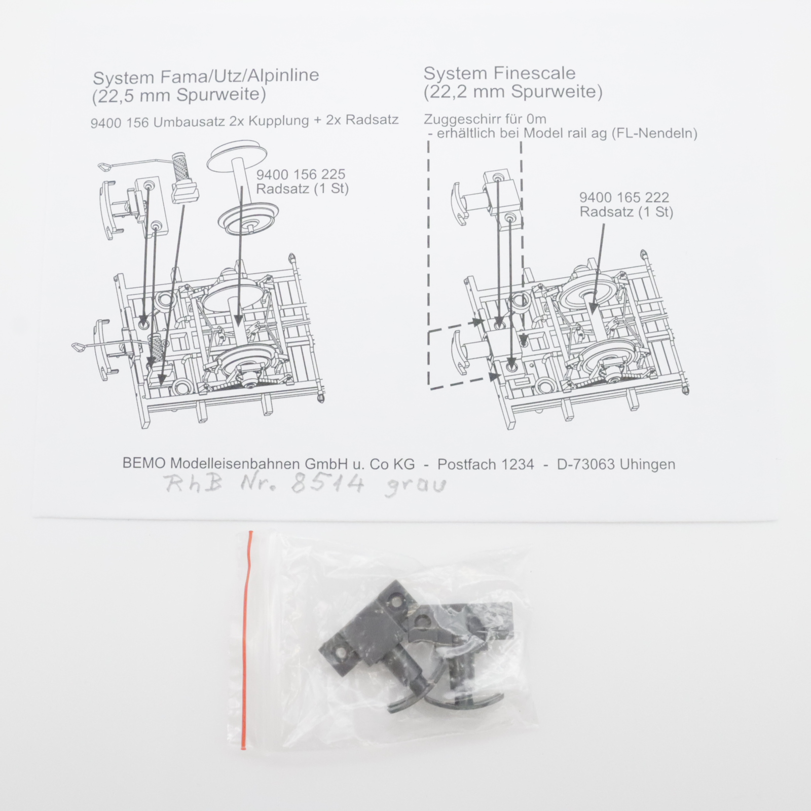 Bemo 9455 134 (7) Bemo 9455 134 RhB Fb 8514 – Bild 7