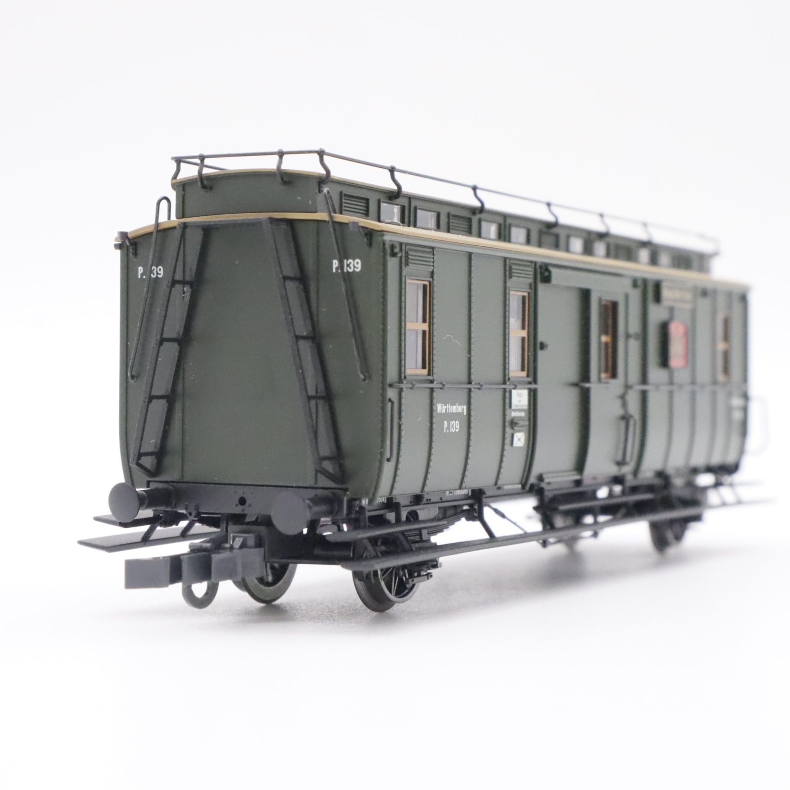 Brawa 2130 (3) Brawa 2130 K.W.St.E. Postwagen P.139 – Bild 3