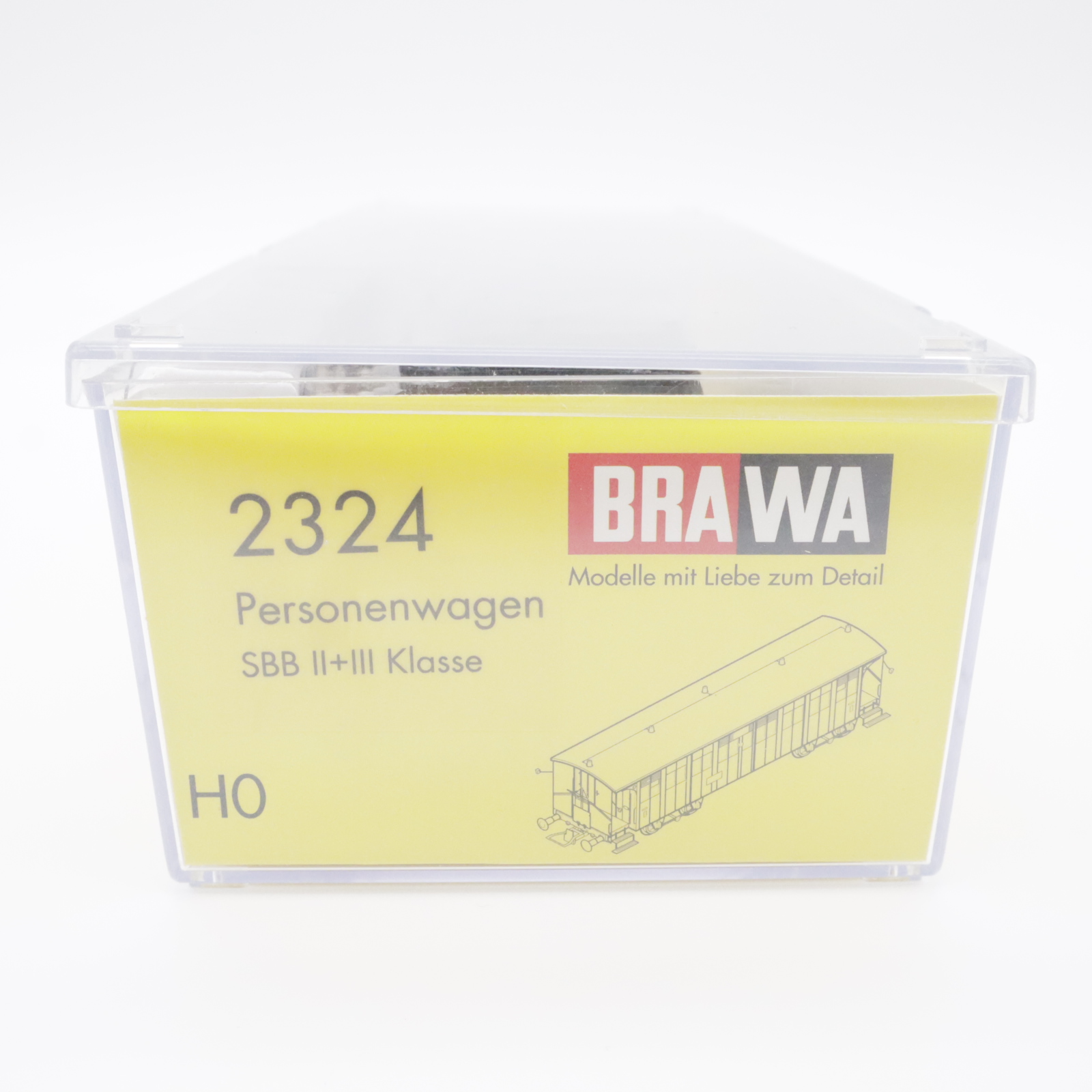 Brawa 2324 (8) Brawa 2324 SBB Personenwagen BC4 – Bild 8