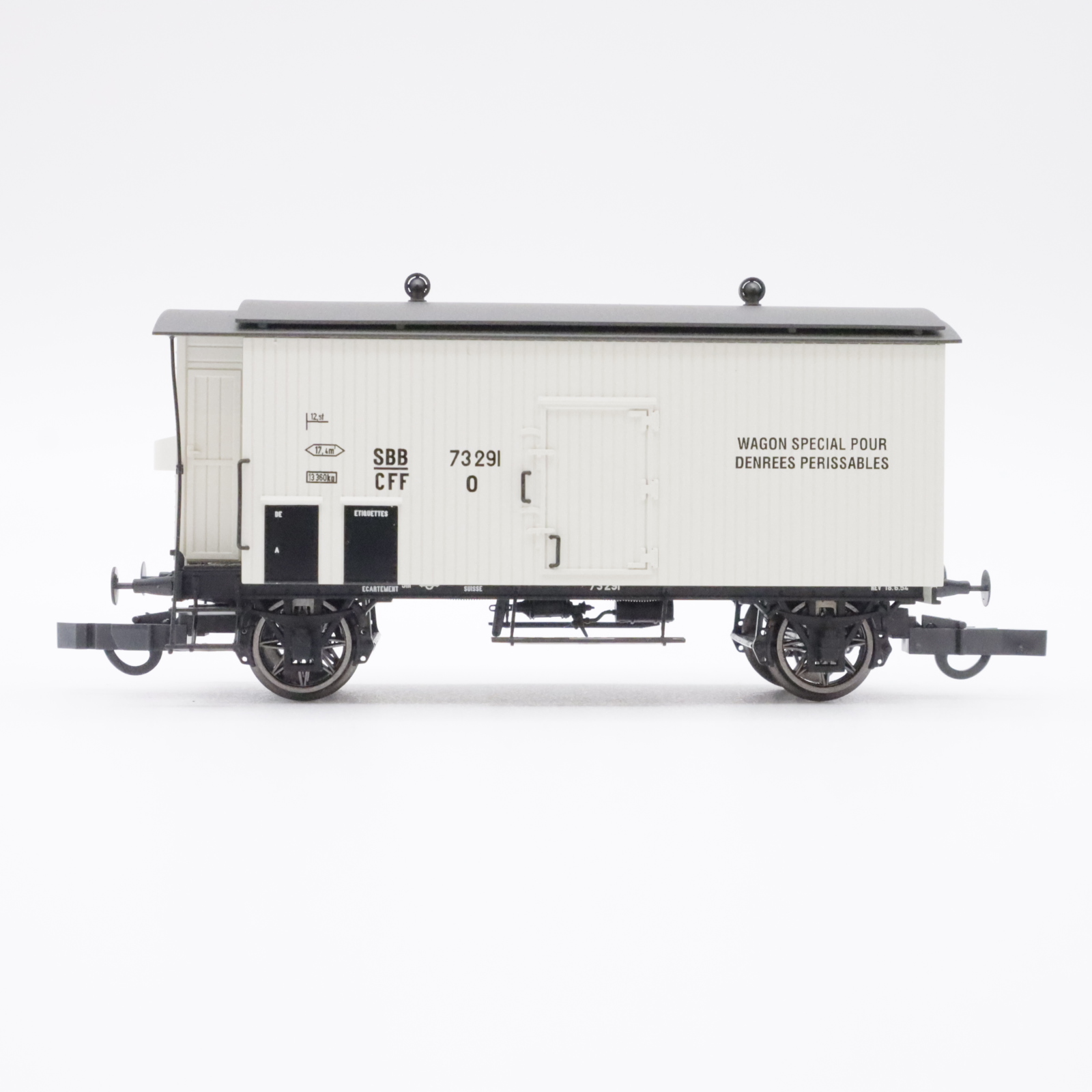 Brawa 2483 (2) Brawa 2483 SBB Kühlwagen – Bild 2