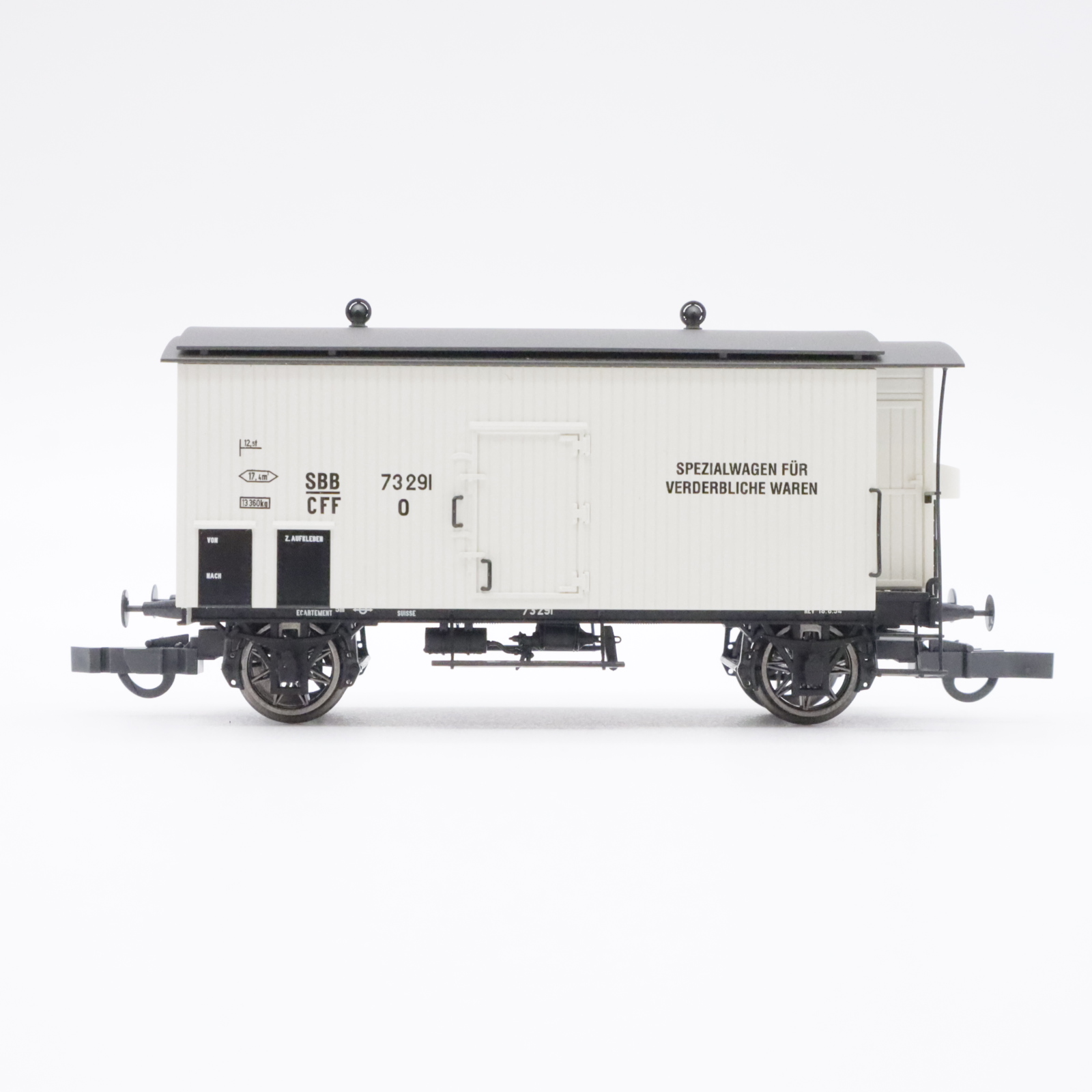 Brawa 2483 (4) Brawa 2483 SBB Kühlwagen – Bild 4