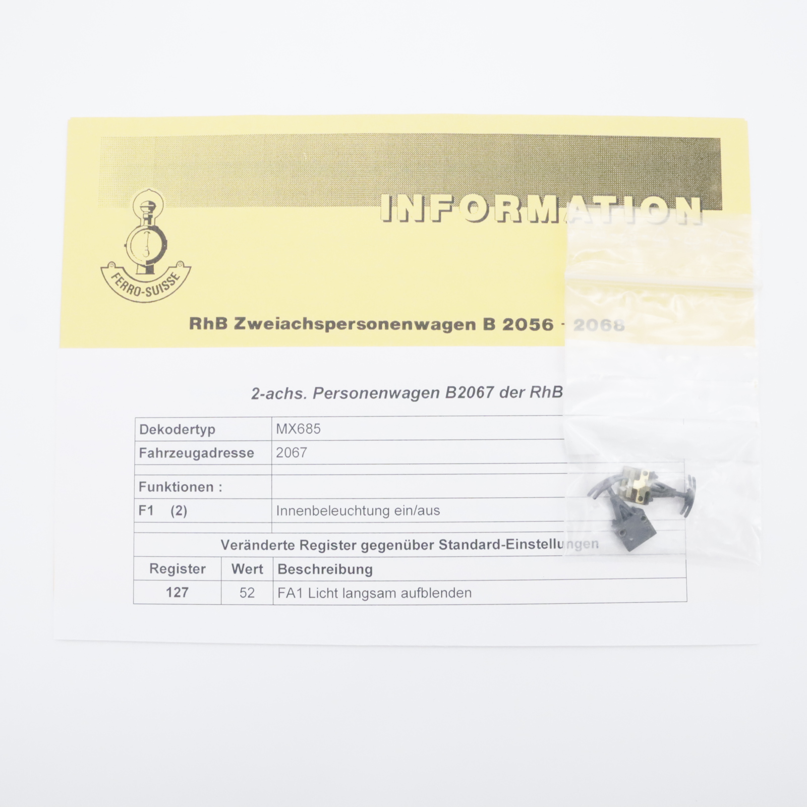 Ferro Suisse RhB B2 2067 (8) Ferro Suisse RhB B2 2067 REV. 3.12.60 – Bild 8