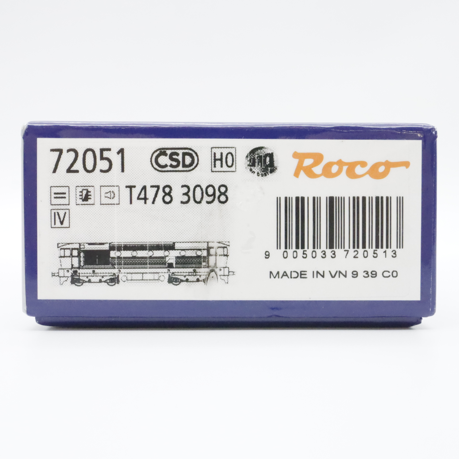 Roco 72051 (10) Roco 72051 CSD Diesellok T478 mit Sound – Bild 10