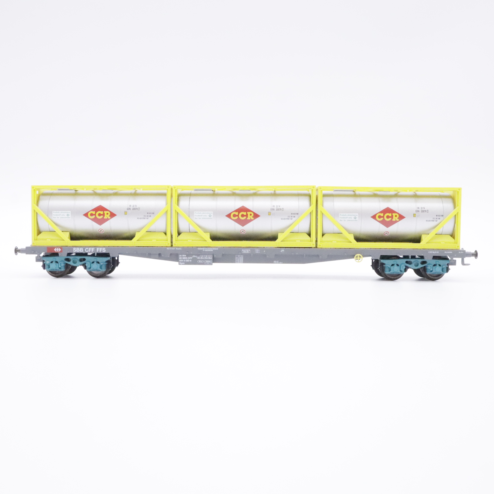 HAG 397 SBB Flachwagen CCR (4) HAG 397 SBB Flachwagen "CCR" – Bild 4