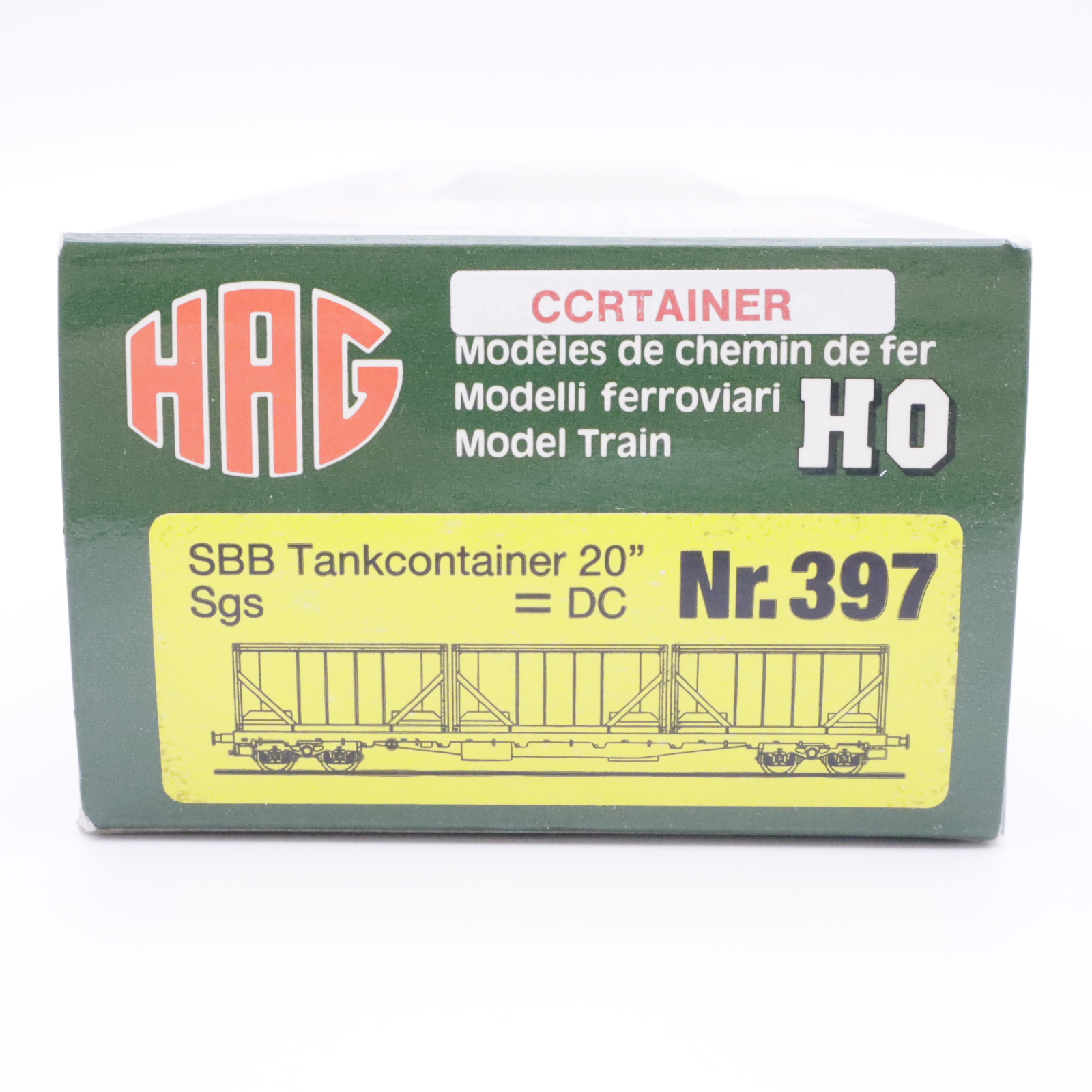 HAG 397 SBB Flachwagen CCR (8) HAG 397 SBB Flachwagen "CCR" – Bild 8