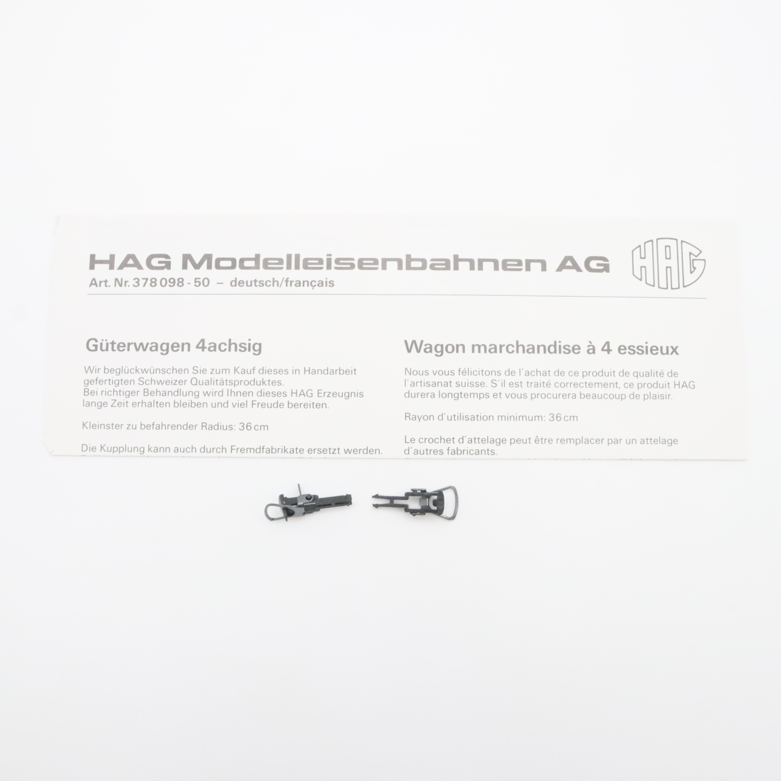 HAG 397 SBB Flachwagen Cargotainer (6) HAG 397 SBB Flachwagen "Cargotainer" – Bild 6