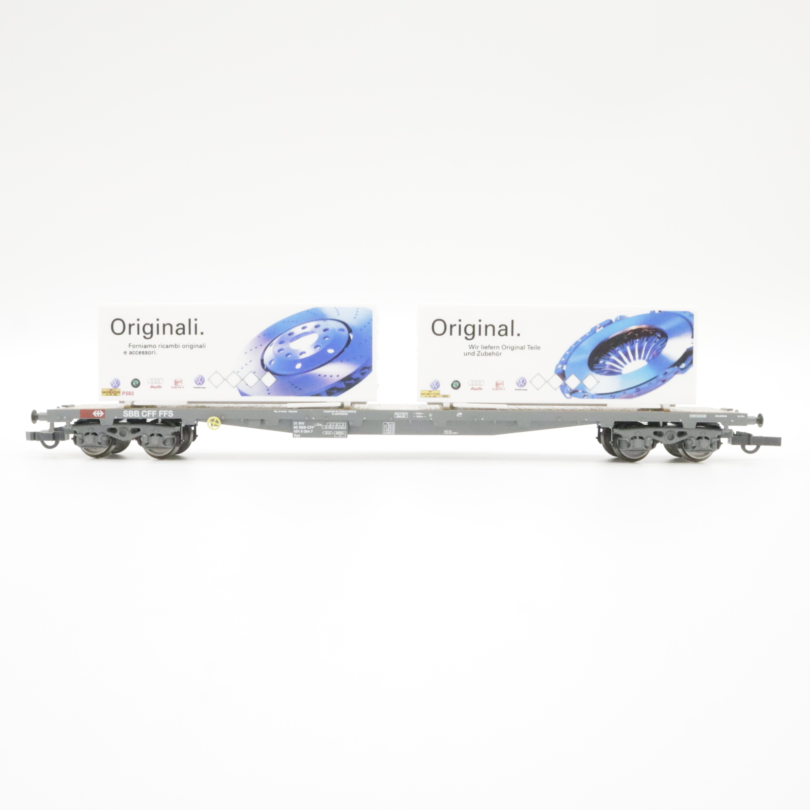 HAG 73 015 (4) HAG 73 015 SBB Flachwagen "AMAG" – Bild 4