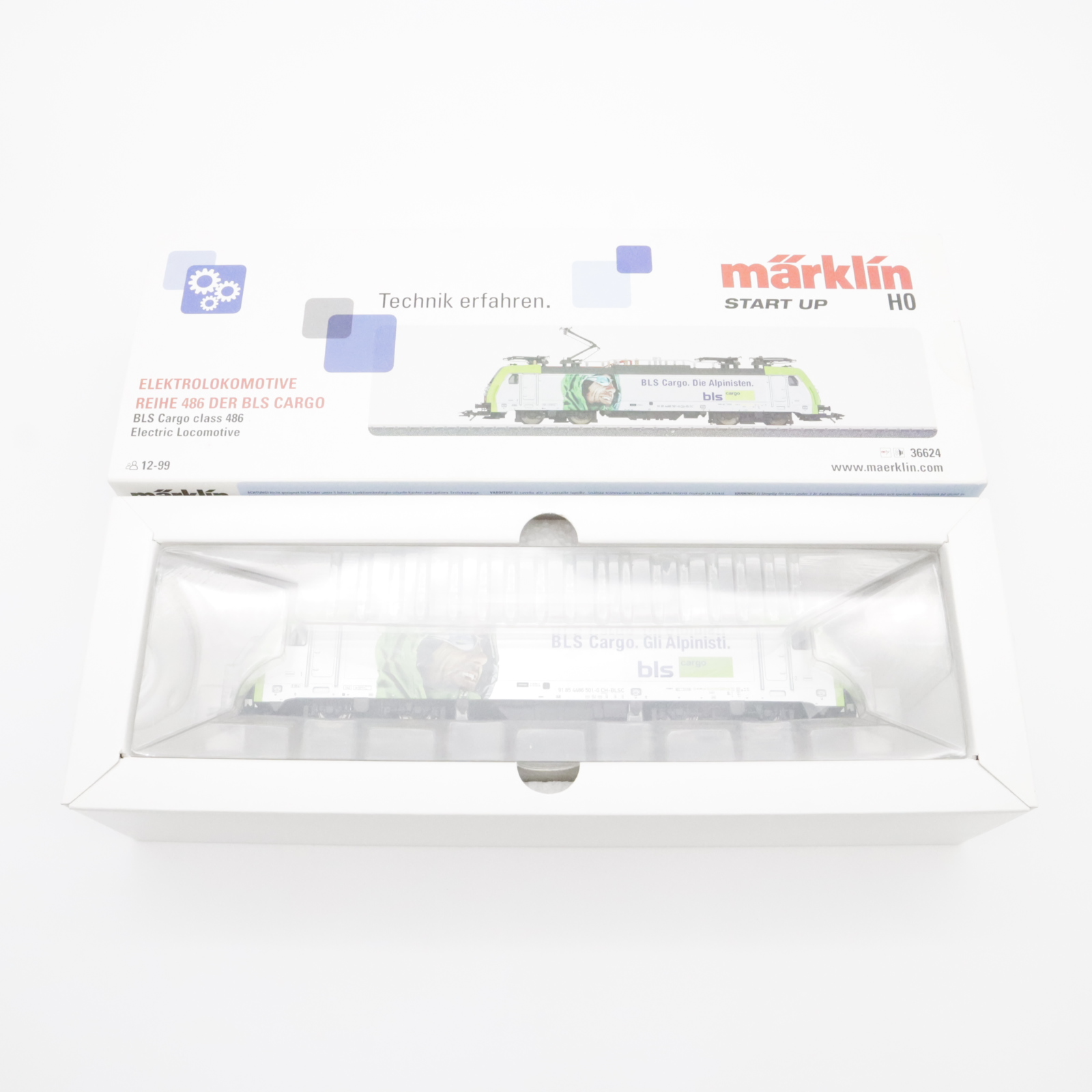 Märklin 36624 (9) Märklin 36624 BLS Re 486 Cargo mit Sound – Bild 9