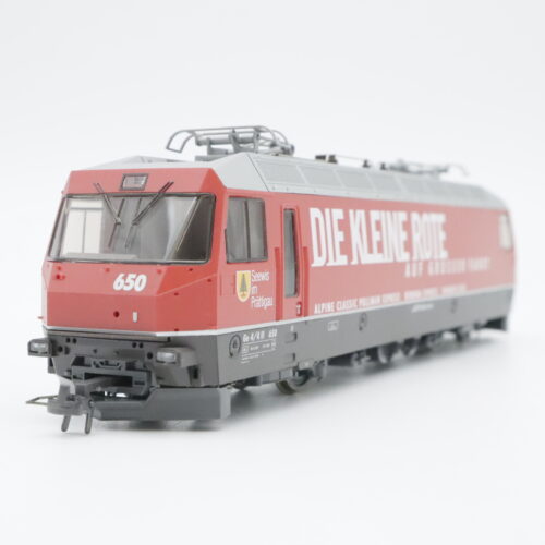 RhB Lok in Spur H0m