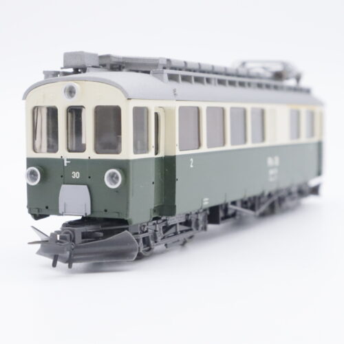 RhB Triebwagen in Spur H0m