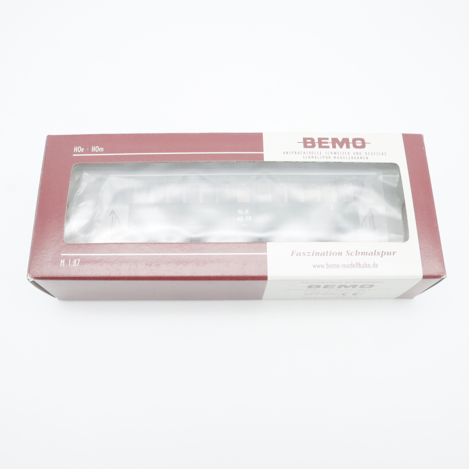 Bemo 3232 119 (7) Bemo 3232 119 RhB AB 119 Personenwagen – Bild 7