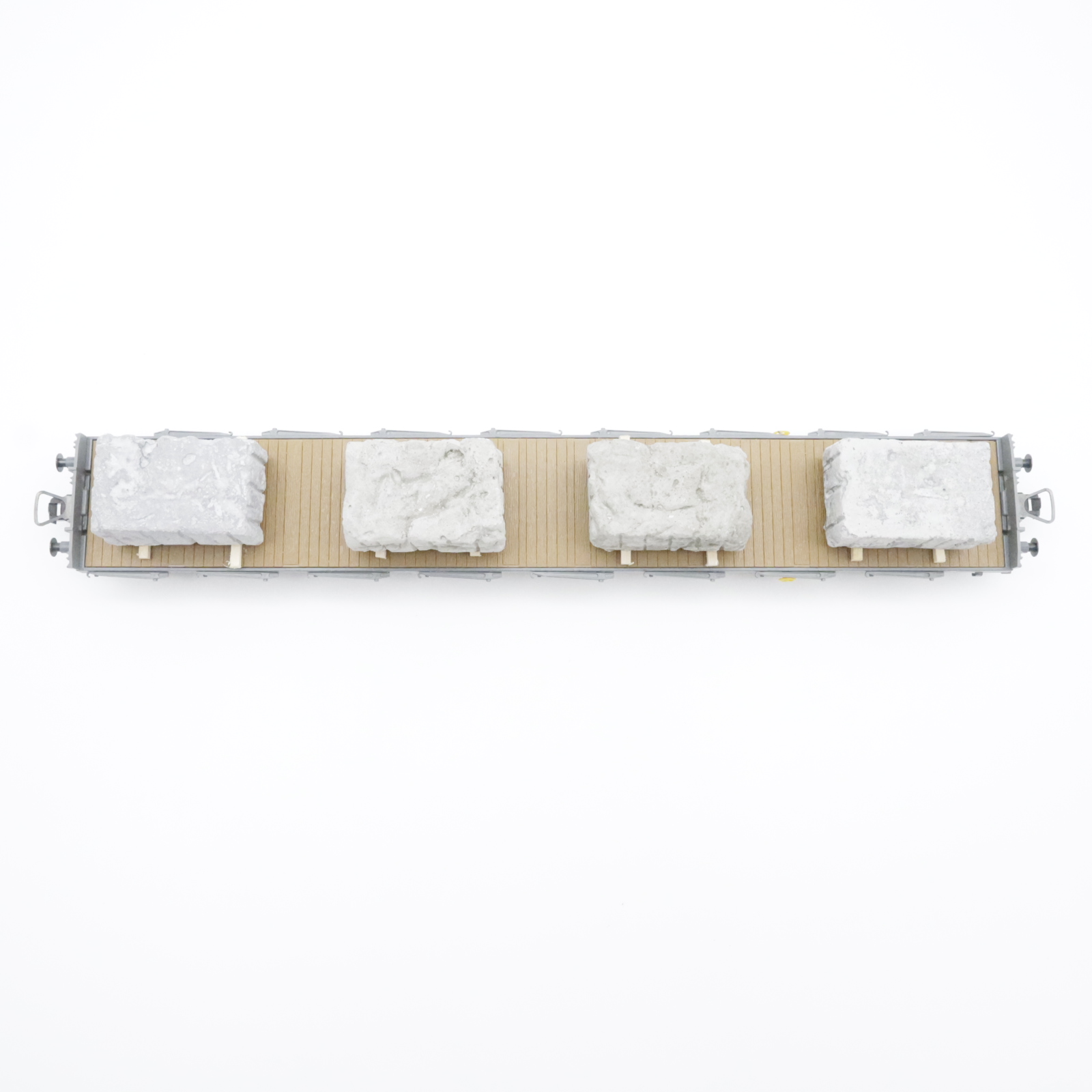 HAG 348 (5) HAG 348 SBB Flachwagen mit Steinblöcken – Bild 5