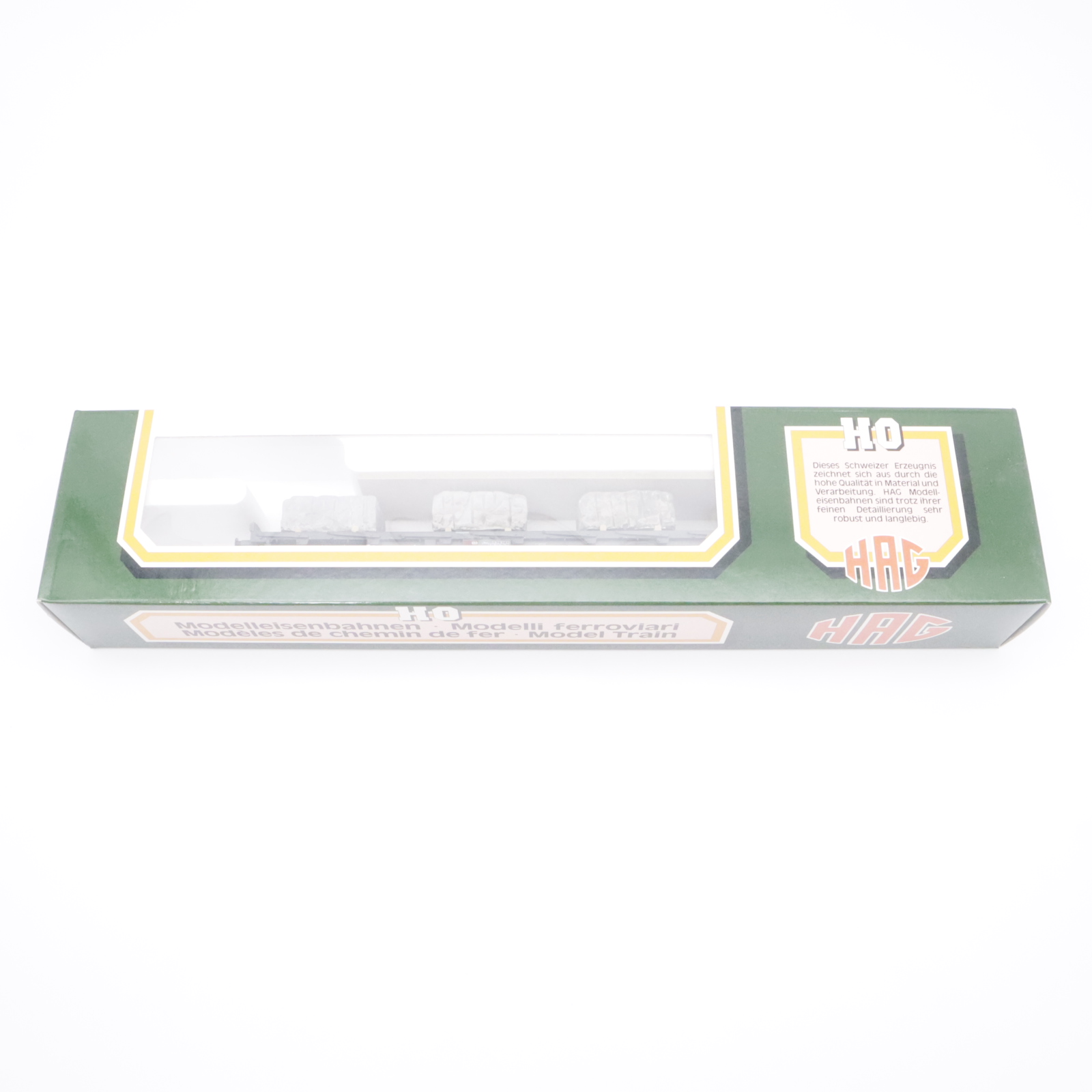 HAG 348 (7) HAG 348 SBB Flachwagen mit Steinblöcken – Bild 7