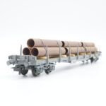 HAG 354 SBB Flachwagen mit Gasröhren – Bild 3