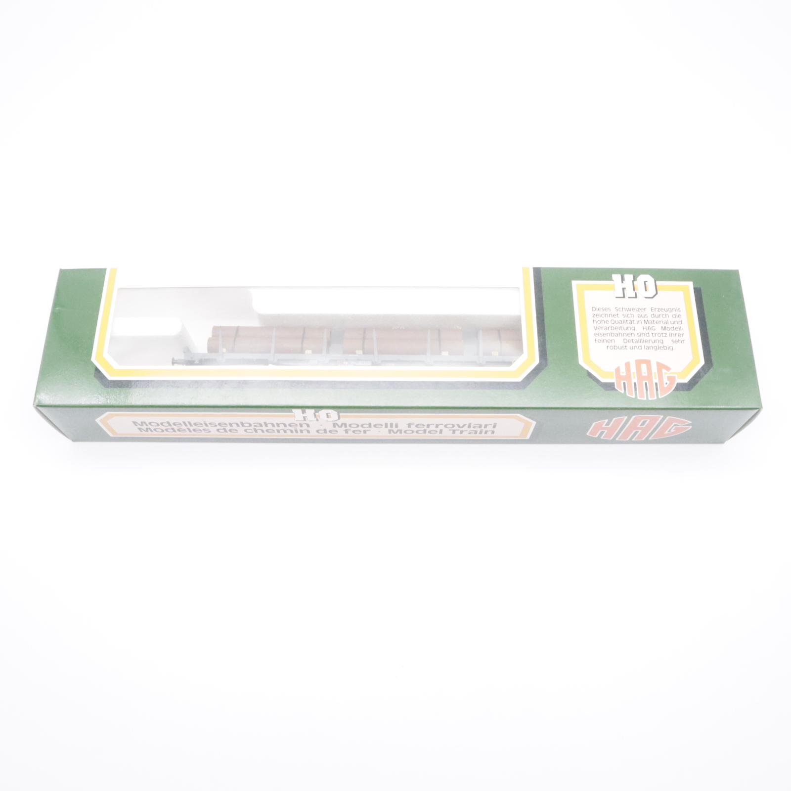 HAG 354 (6) HAG 354 SBB Flachwagen mit Gasröhren – Bild 6