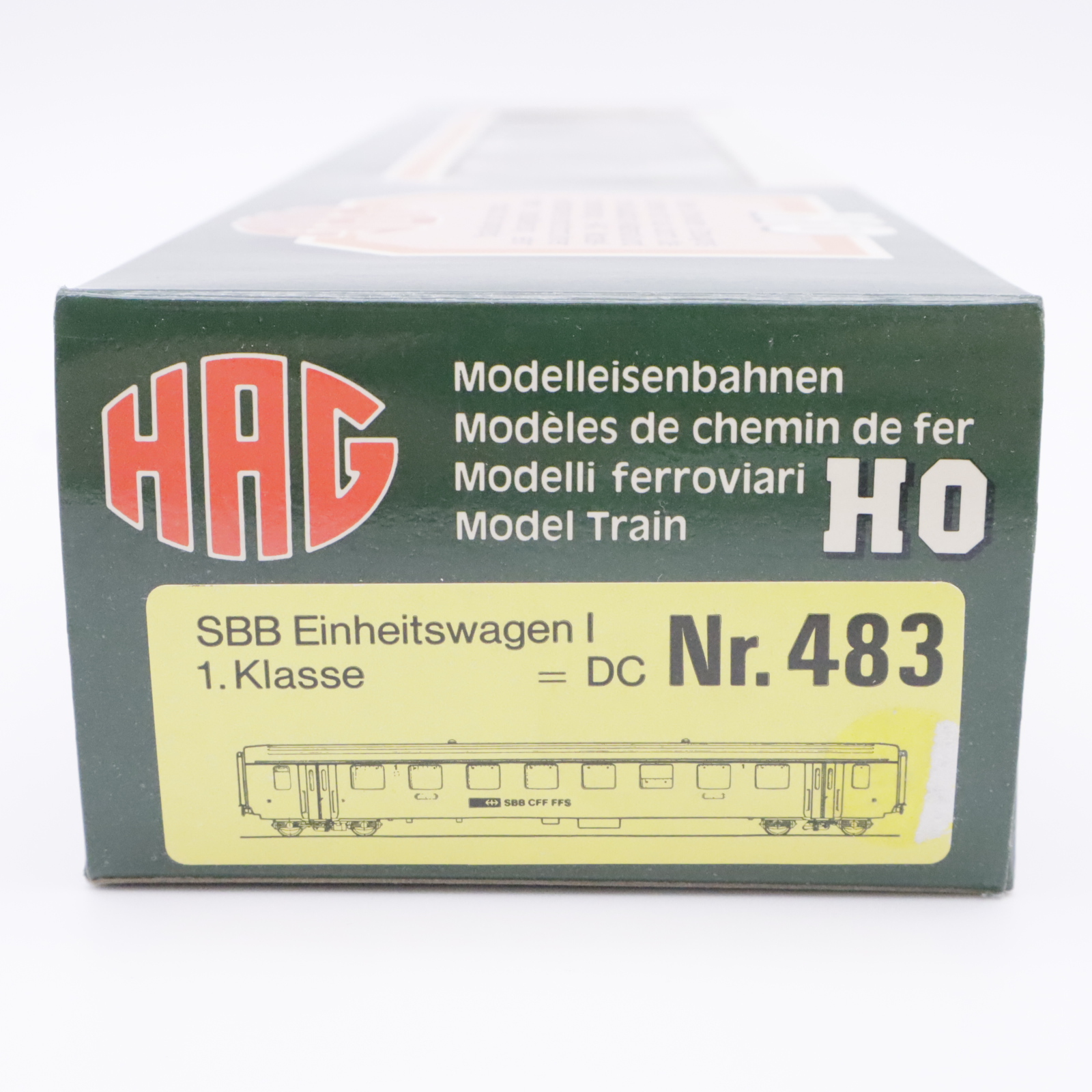 HAG 483 (8) HAG 483 SBB Einheitswagen 1.Kl. – Bild 8