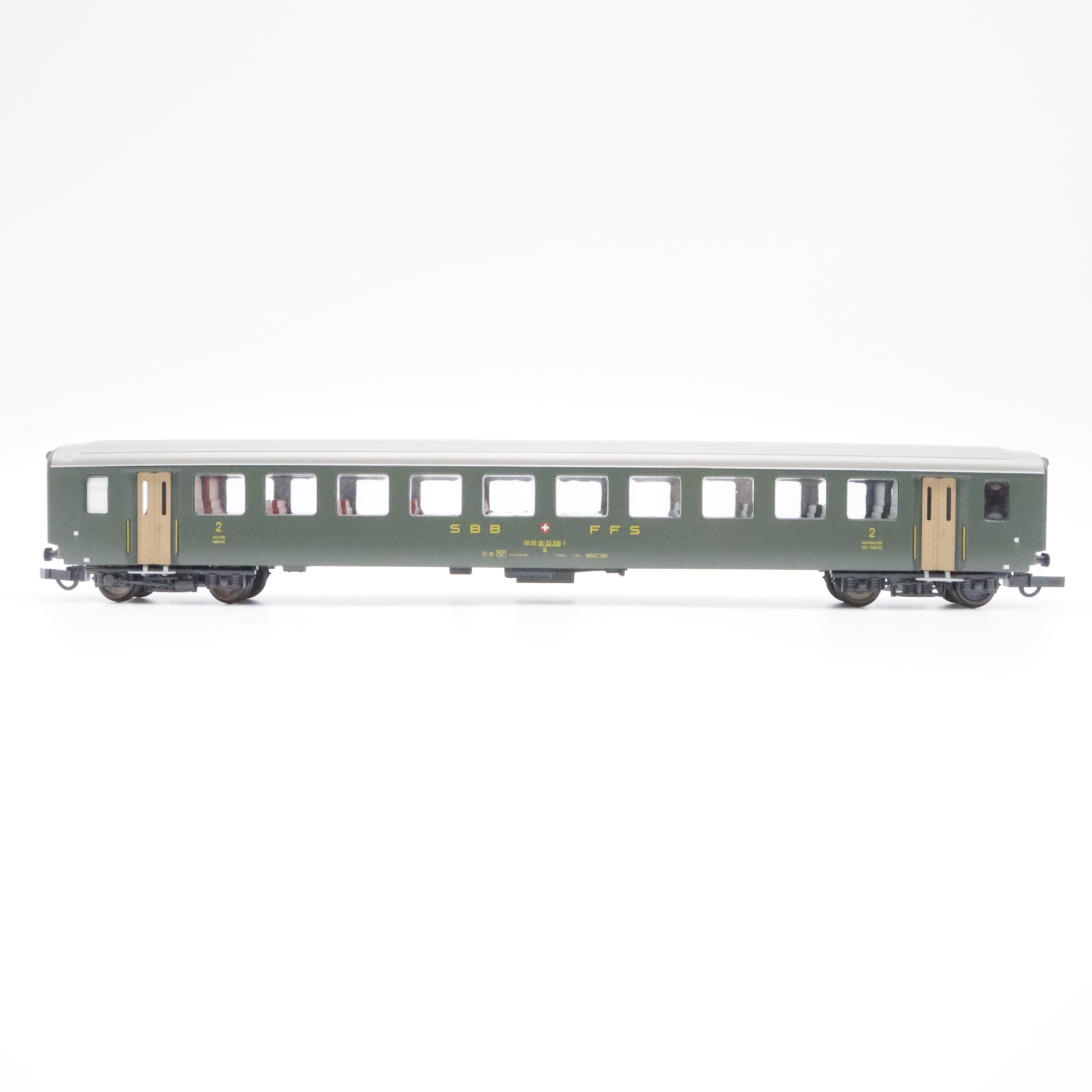 HAG 485 (2) HAG 485 SBB Einheitswagen 2.Kl. – Bild 2