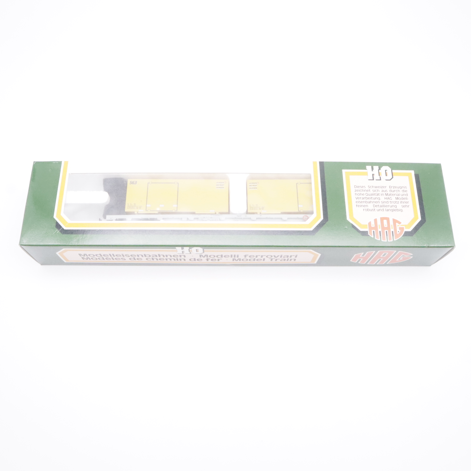 HAG 600 (7) HAG 600 SBB Flachwagen "Post" 713 / 563 – Bild 7