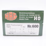 HAG 600 SBB Flachwagen "Post" 713 / 563 – Bild 8