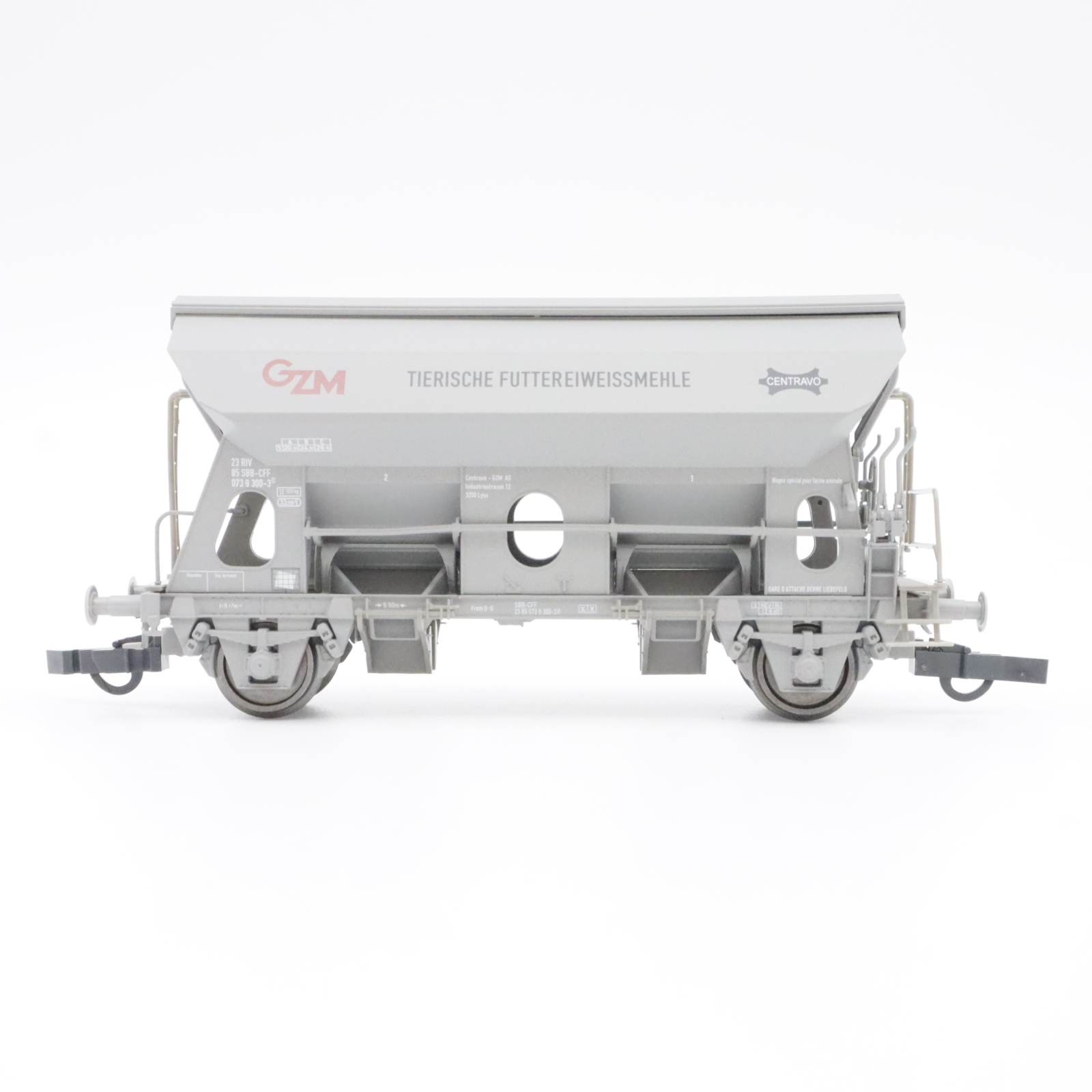 Piko 54573 (4) Piko 54573 SBB Schwenkdachwagen "GZM" – Bild 4