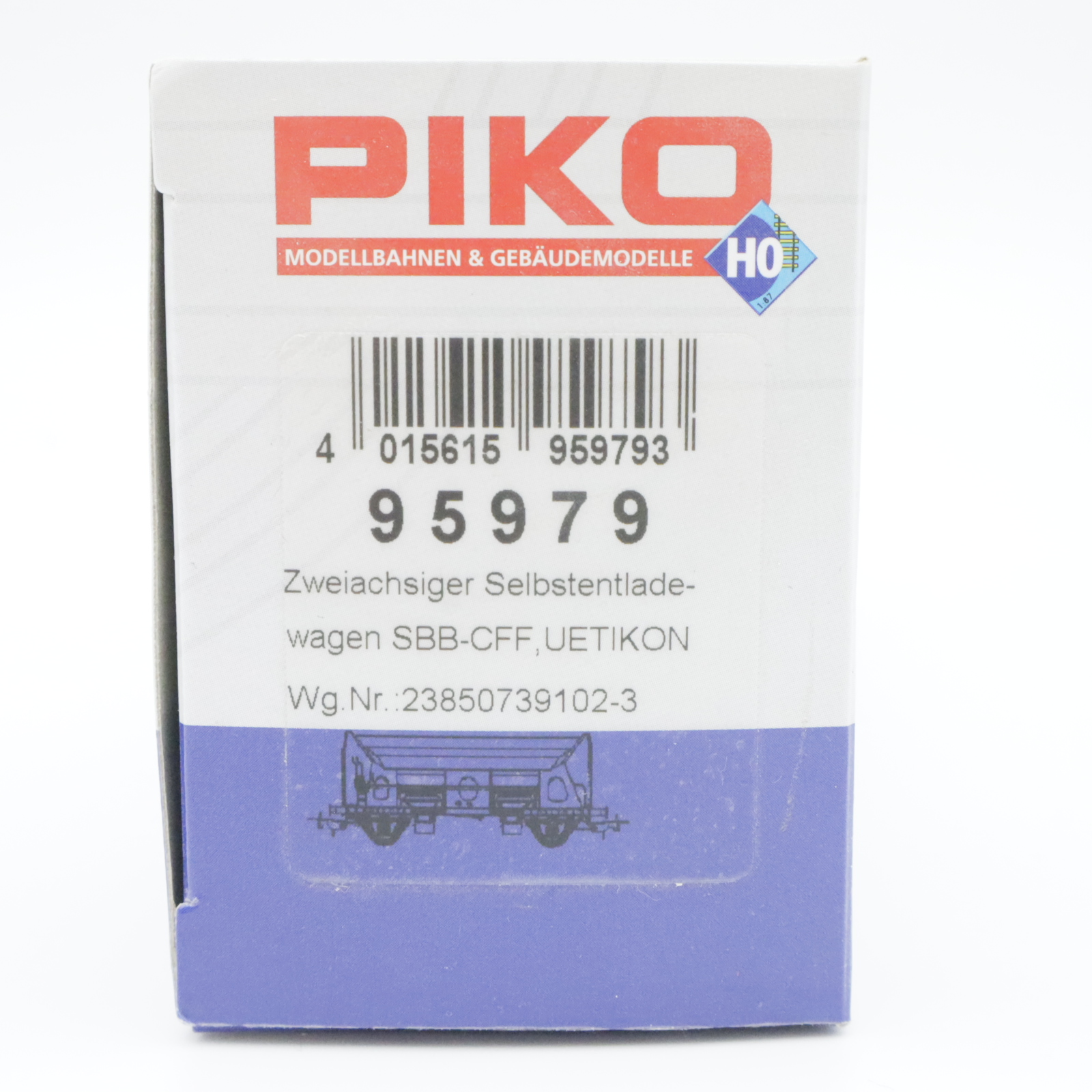 Piko 95979 (8) Piko 95979 SBB Selbstentladewagen"UETIKON" – Bild 8