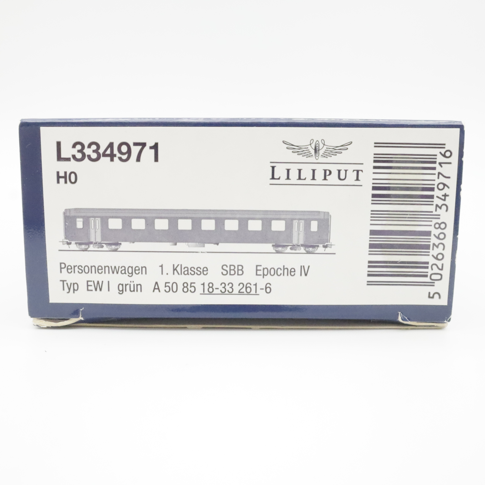 Liliput L334971 (8) Liliput L334971 SBB Personenwagen 1.Klasse – Bild 8