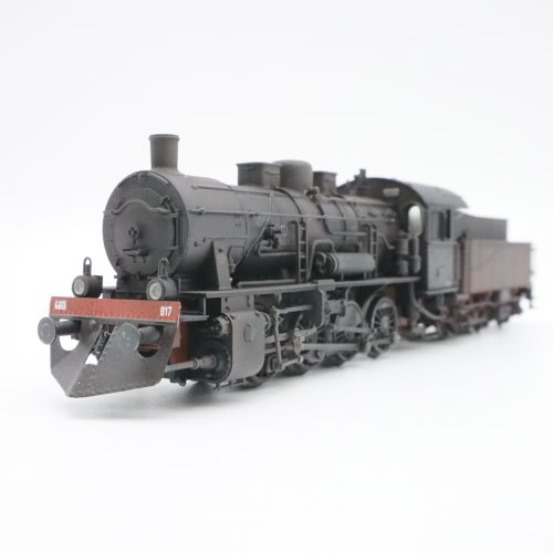 Gealterte Dampflok Spur H0