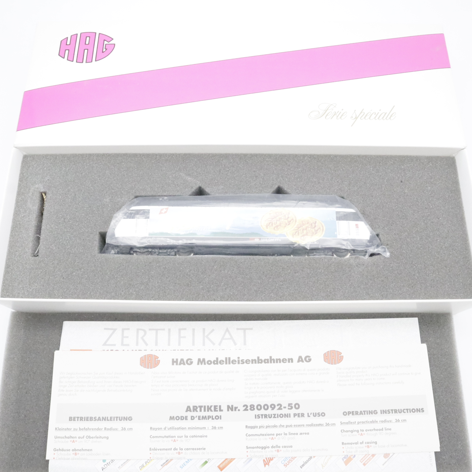 HAG 085 SBB Re 460 Kambly (8) HAG 085 SBB Re 460 "Kambly" – Bild 8