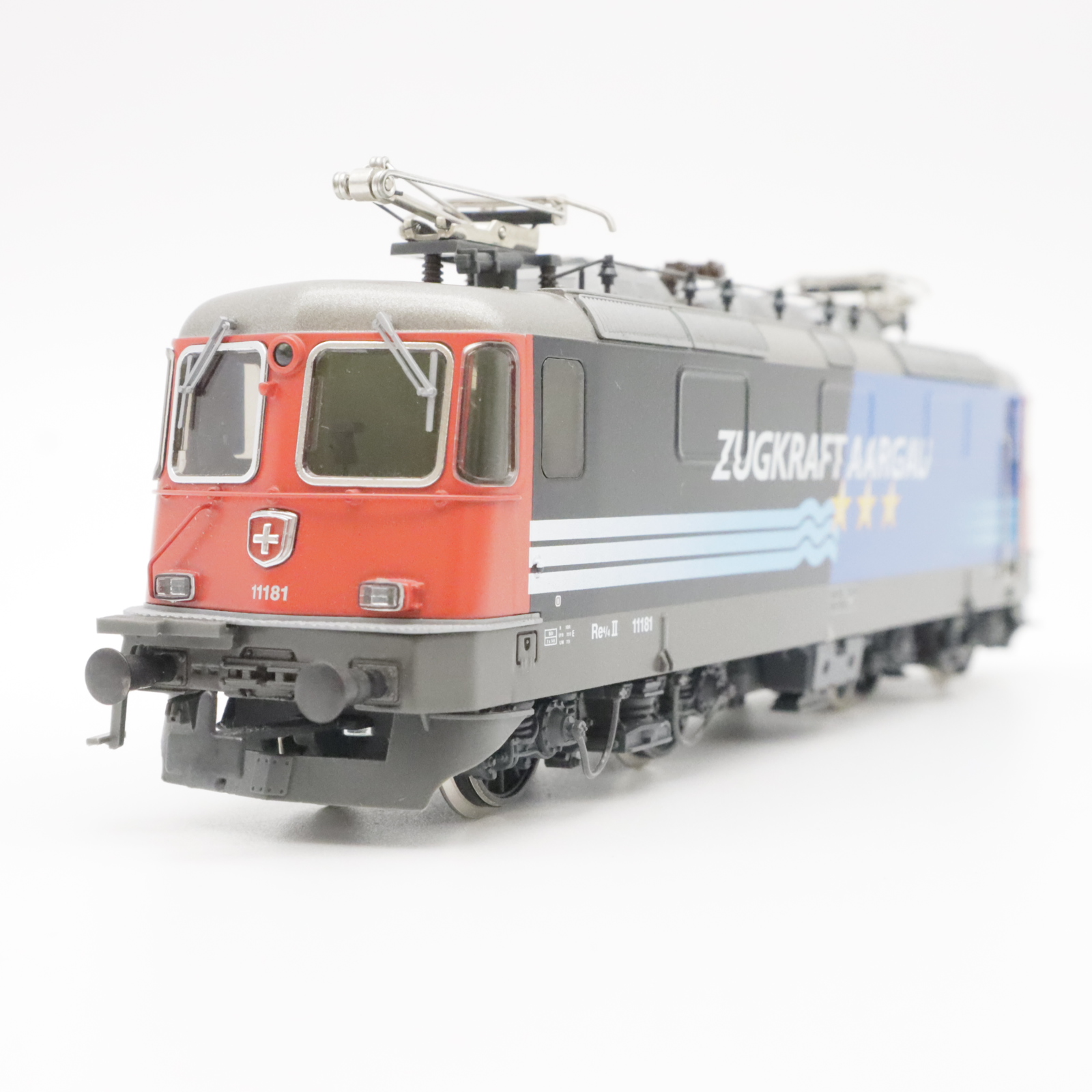 HAG 166 (3) HAG 166 SBB Re 4/4 II 11181 "Zugkraft Aargau" – Bild 3