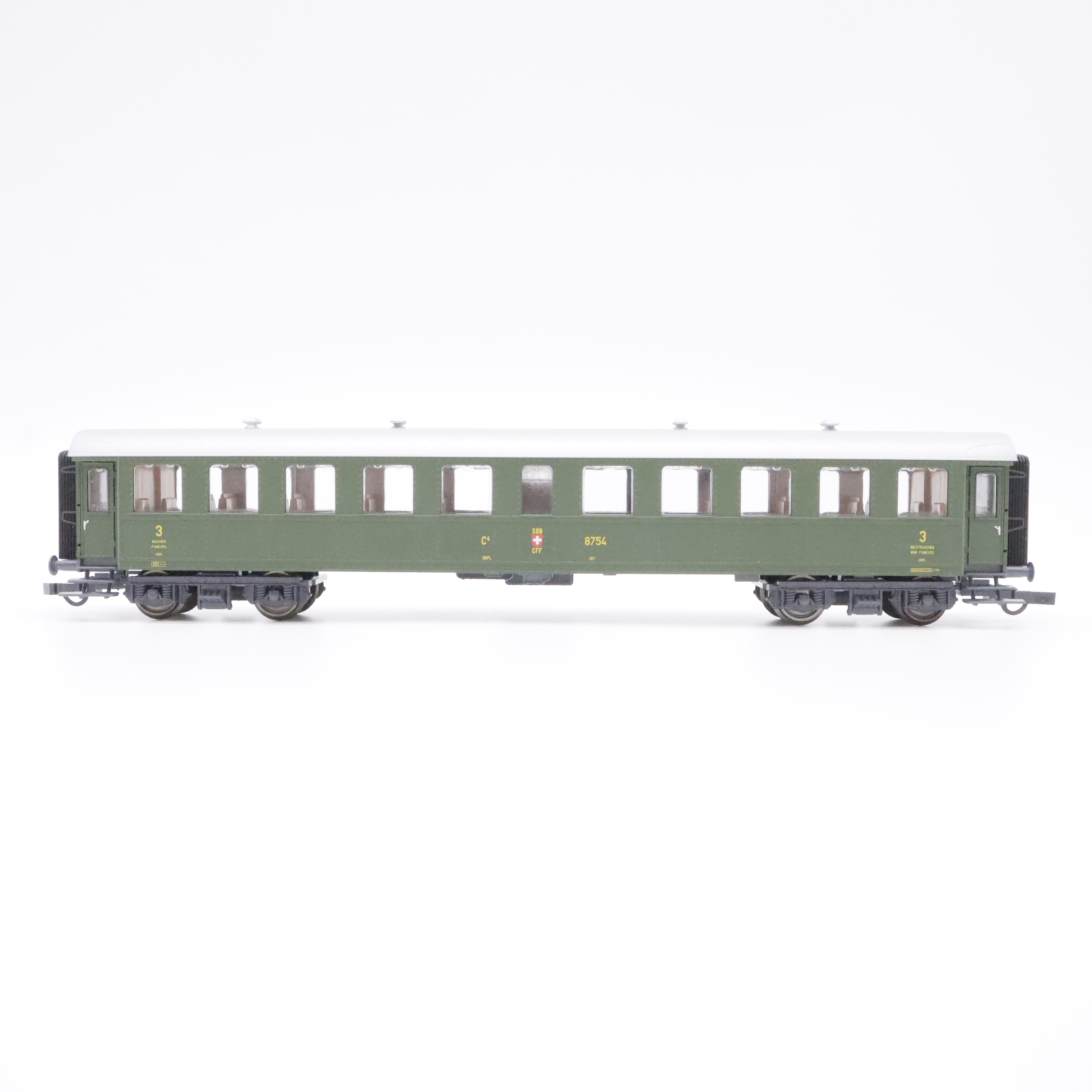 Roco 44298 (4) Roco 44298 SBB C4 Personenwagen 3.Kl. – Bild 4