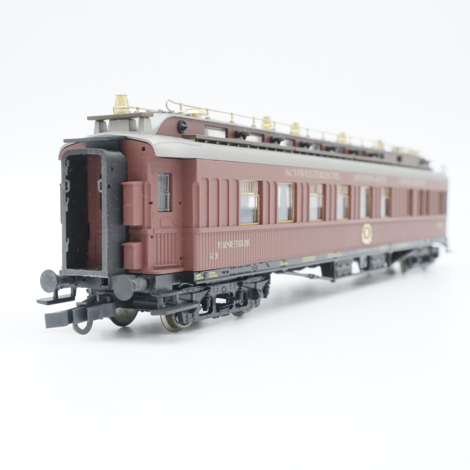 Liliput L386304 (3) Liliput L386304 SBB Teakholz-Speisewagen – Bild 3