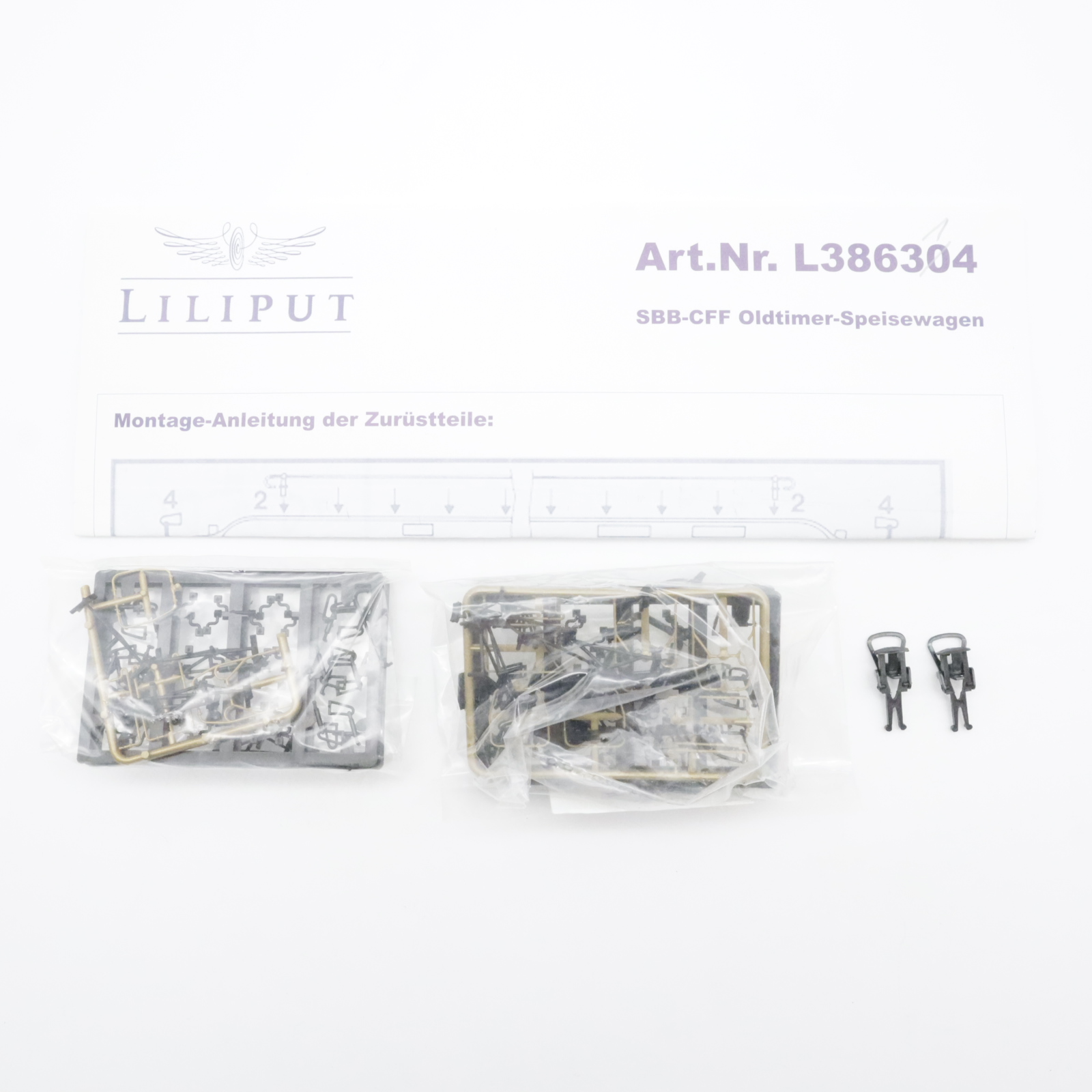 Liliput L386314 (6) Liliput L386314 SOB Teakholz-Speisewagen – Bild 6