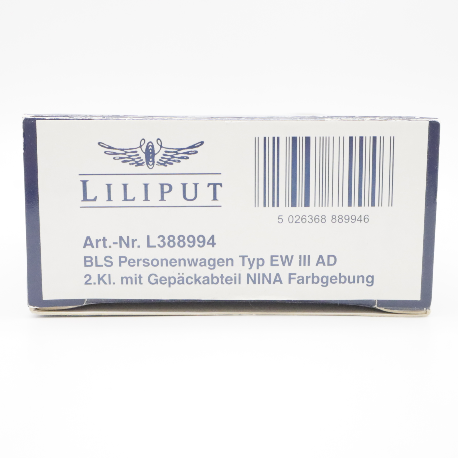 Liliput L388994 (8) Liliput L388994 BLS Personenwagen EW III AD 2.Kl. – Bild 8