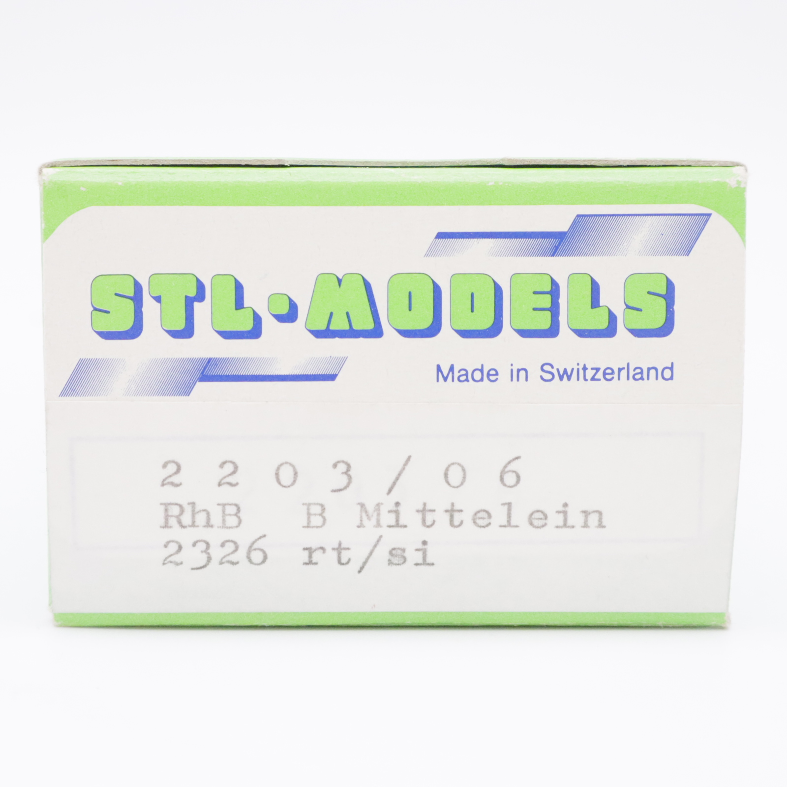 STL Models 2203-6 (7) STL Models 2203/6 RhB Mitteleinstiegswagen  B 2326 – Bild 7