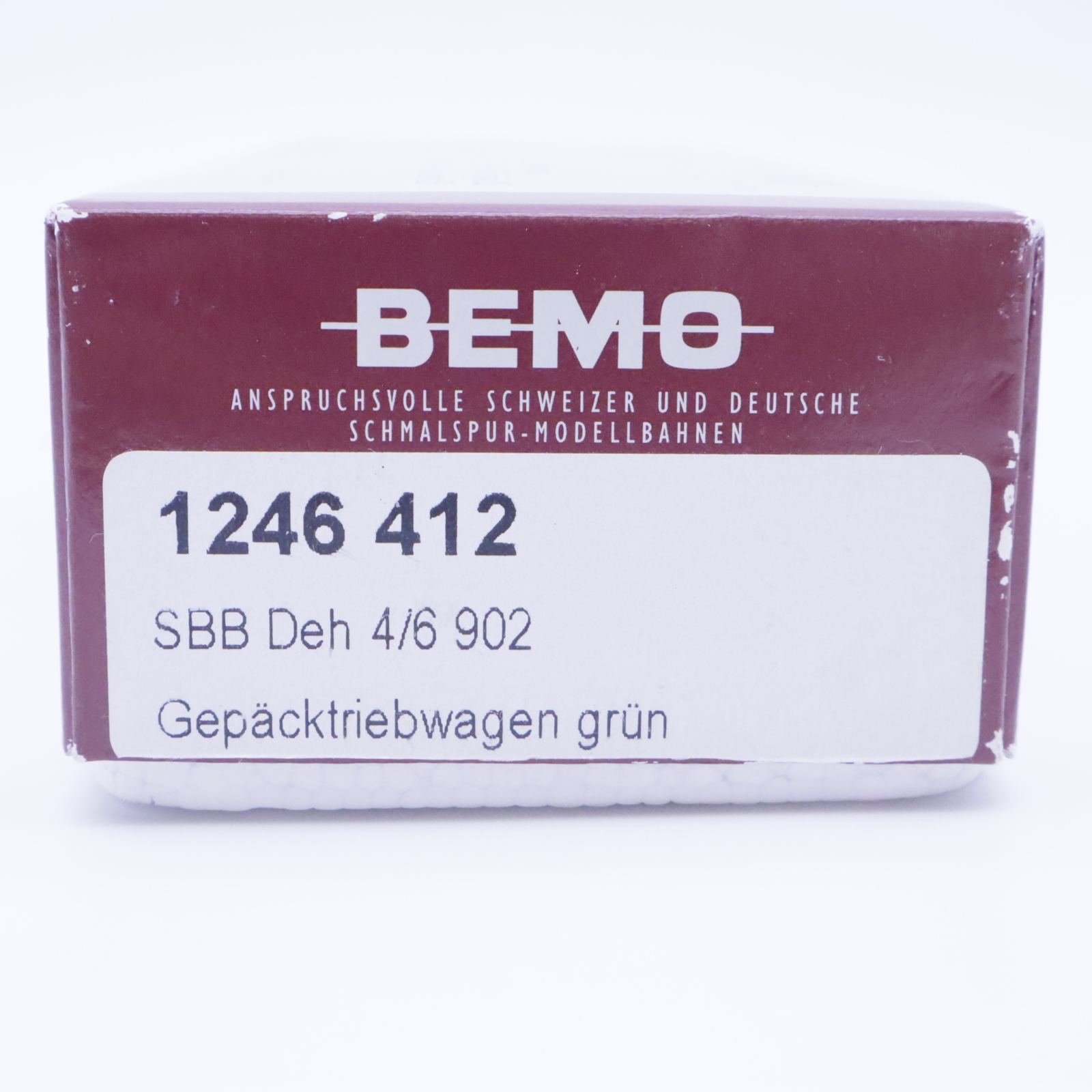 Bemo 1246 412 (9) Bemo 1246 412 SBB Deh 4/6 902 Gepäcktriebwagen – Bild 9