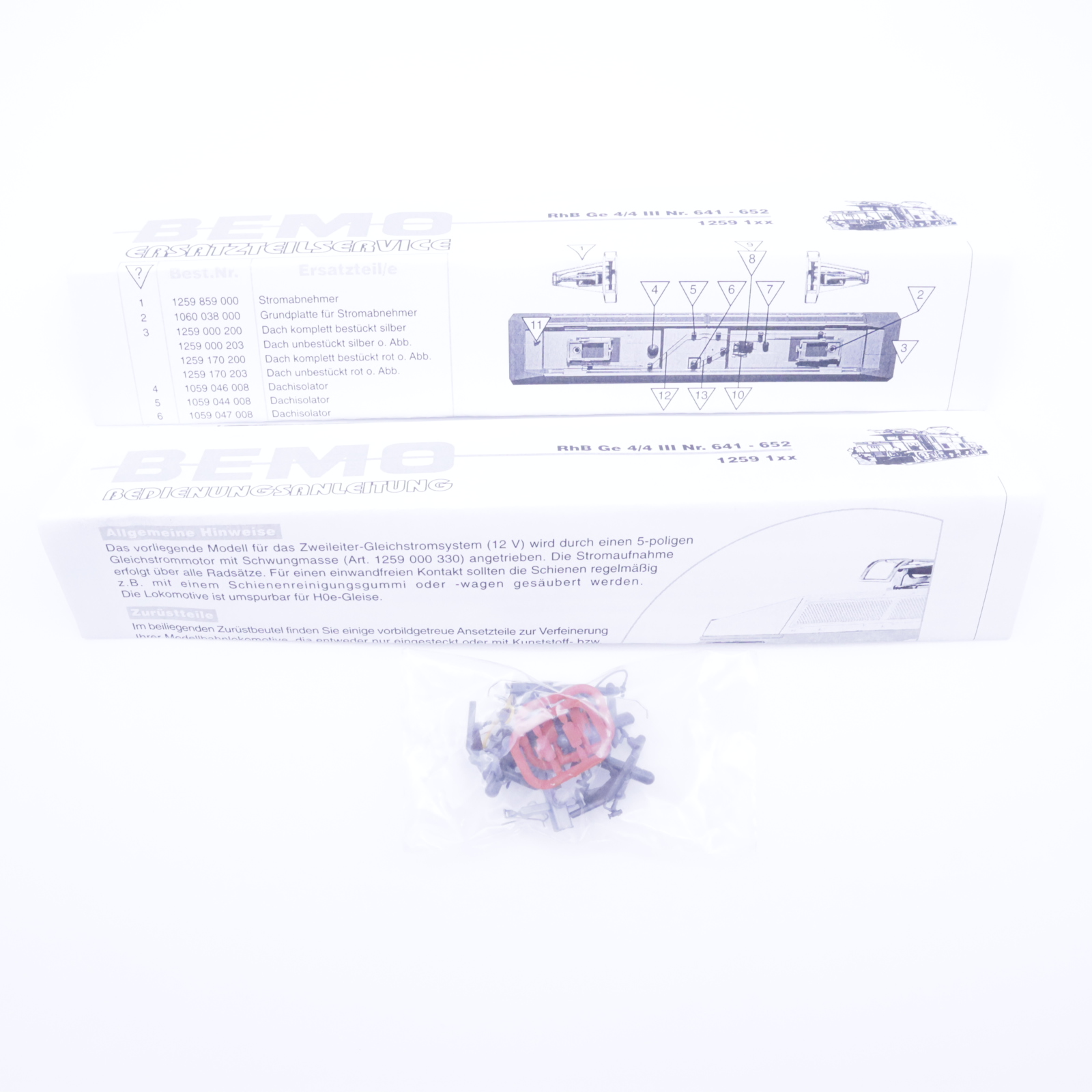 Bemo 1250 132 (7) Bemo 1259 132 RhB Ge 4/4 III "Albula" – Bild 7