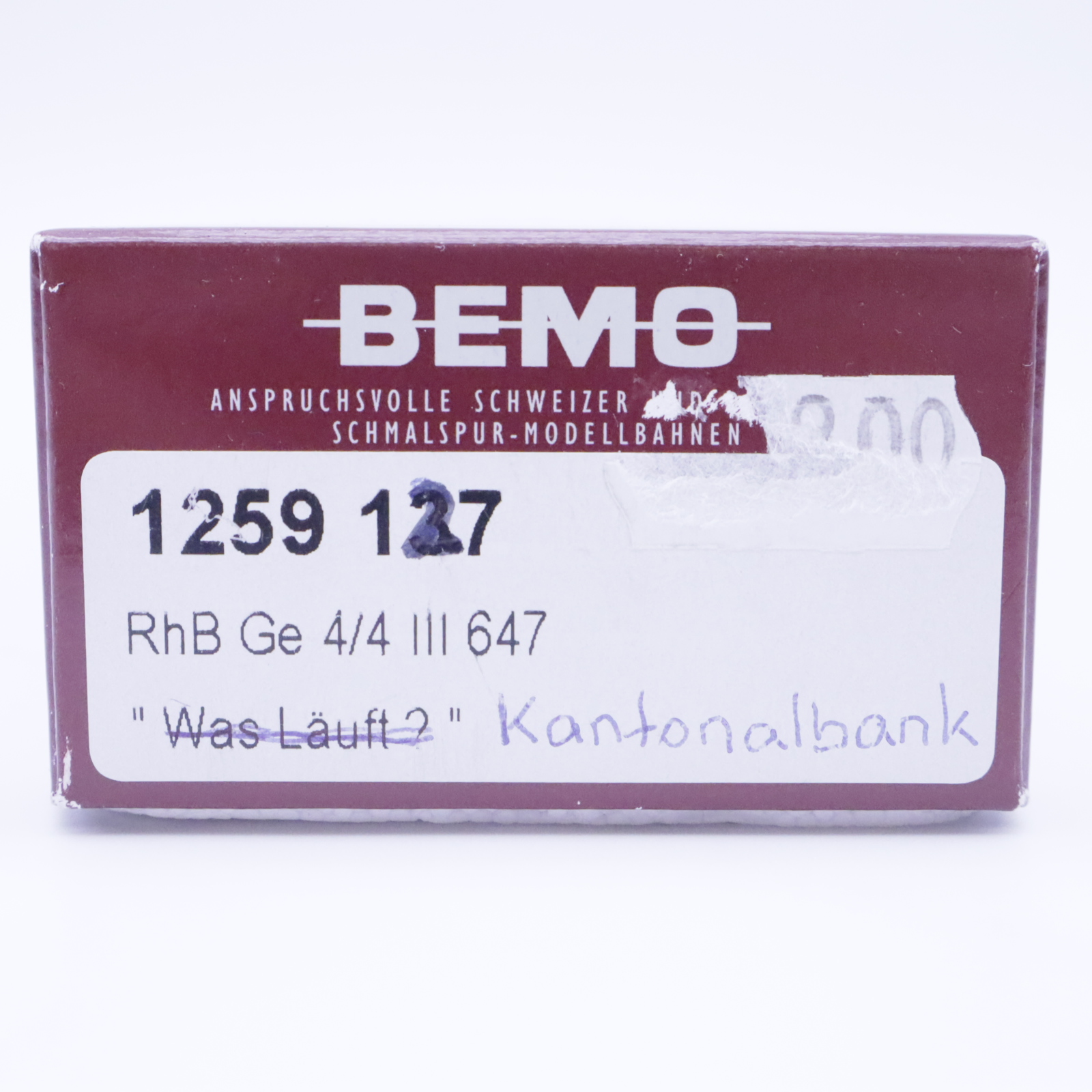 Bemo 1259 127 (9) Bemo 1259 127 RhB Ge 4/4 III "Kantonalbank" – Bild 9