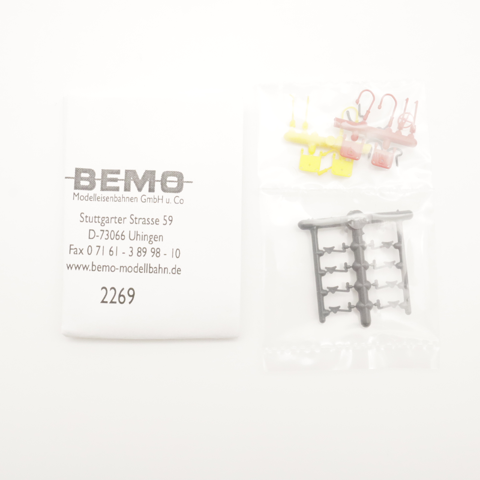 Bemo 2269 104 (6) Bemo 2269 104 RhB Containerwagen 7877 "Post" – Bild 6