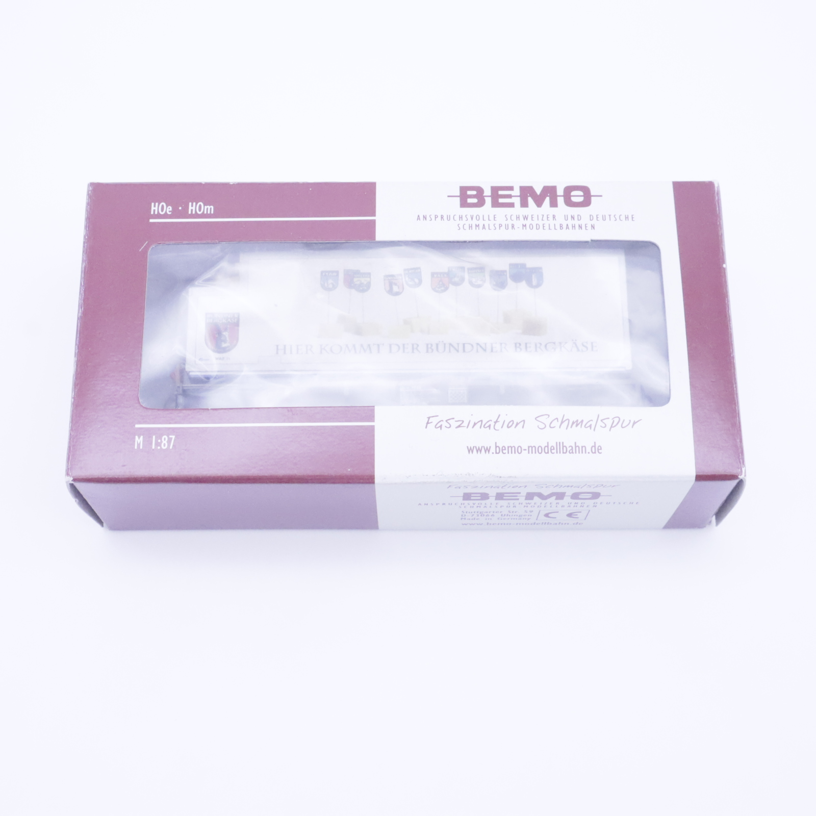 Bemo 2269 138 (6) Bemo 2269 138 RhB Containerwagen "Bergkäse" Patiniert – Bild 6