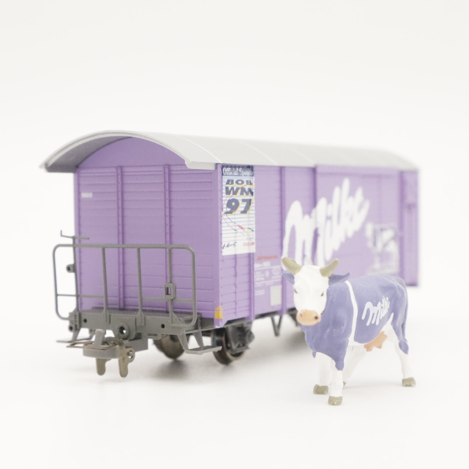 Bemo 2282 133 (1) Güterwagen in Spur H0m