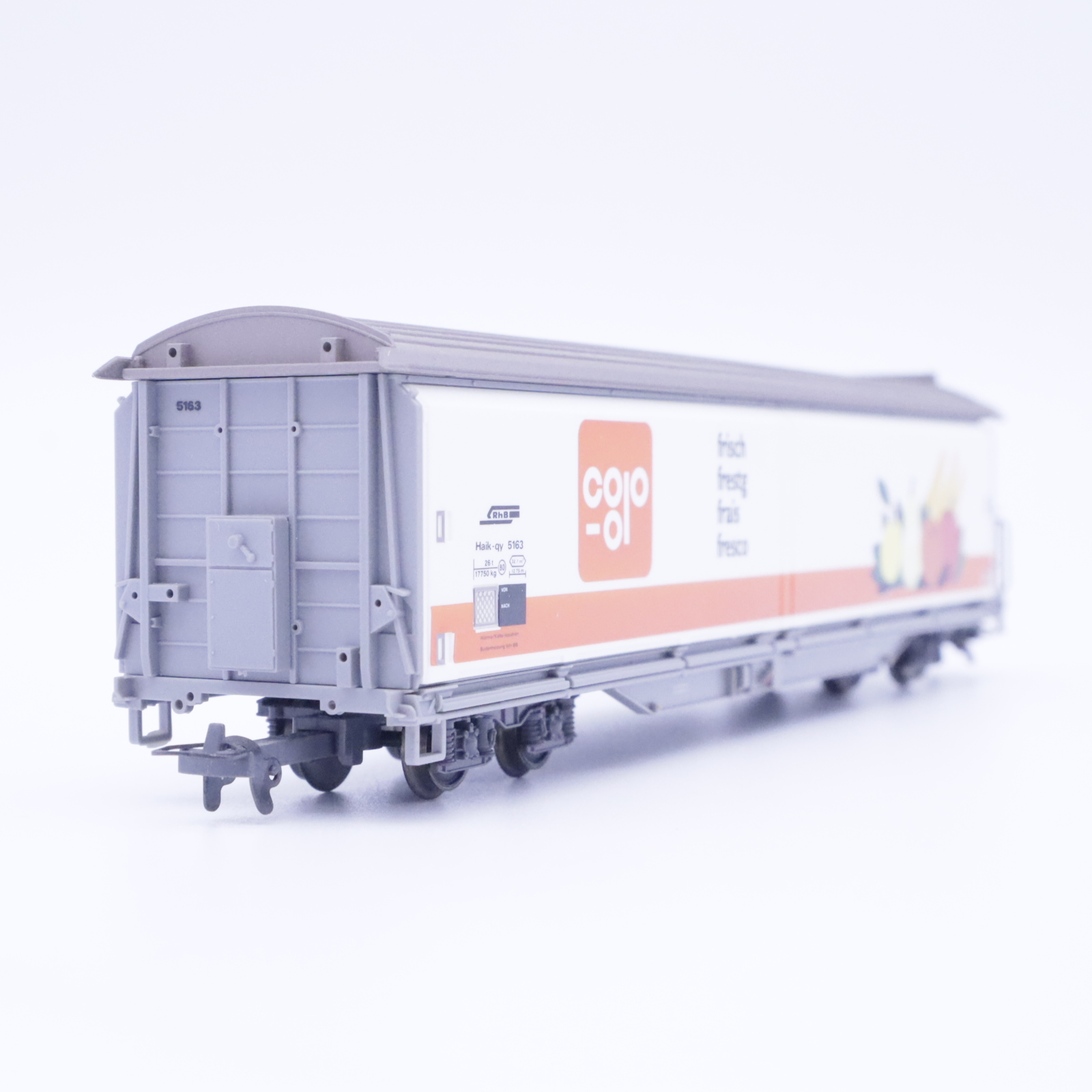 Bemo 2288 123 (3) Bemo 2288 123 RhB Schiebewandwagen "Coop" – Bild 3