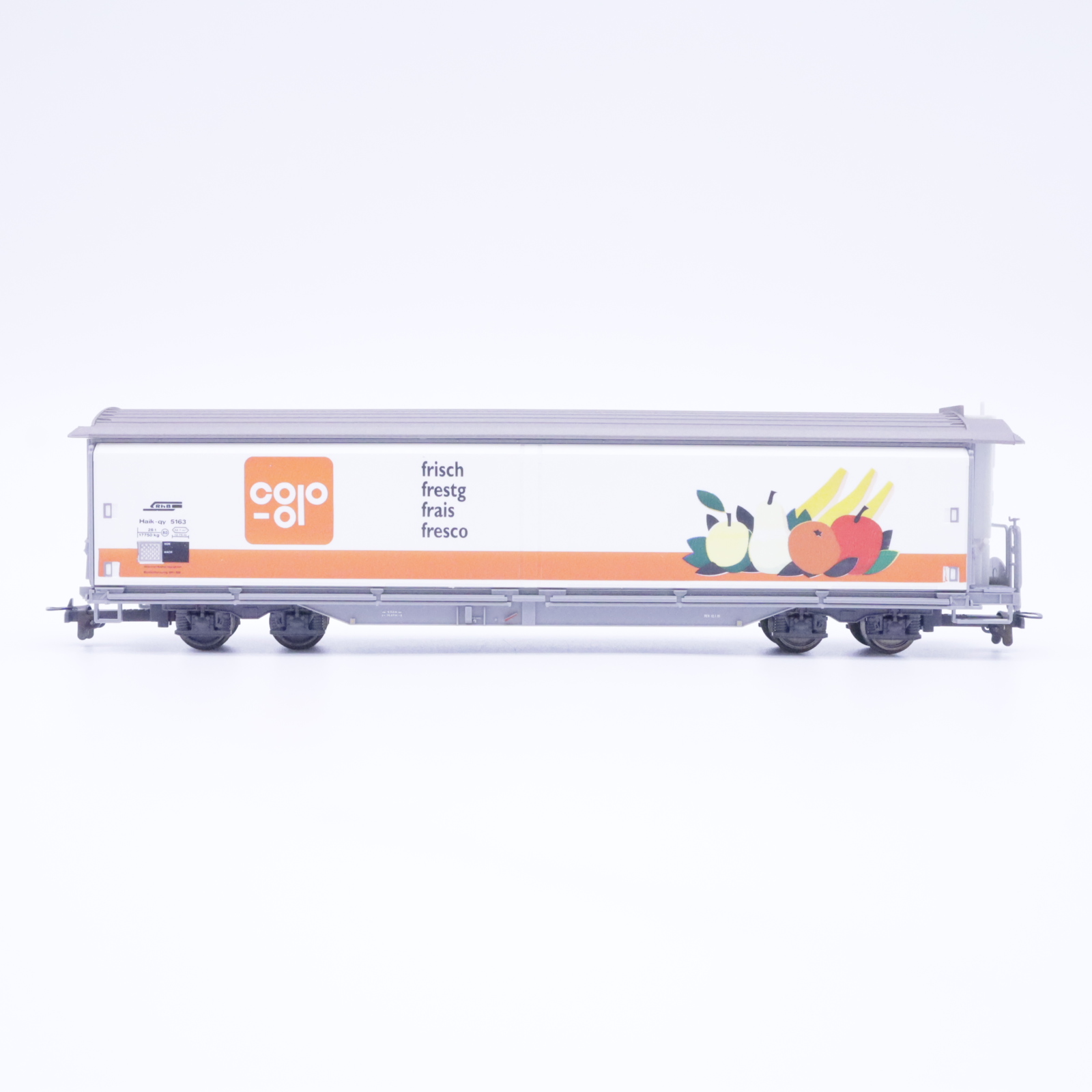 Bemo 2288 123 (4) Bemo 2288 123 RhB Schiebewandwagen "Coop" – Bild 4