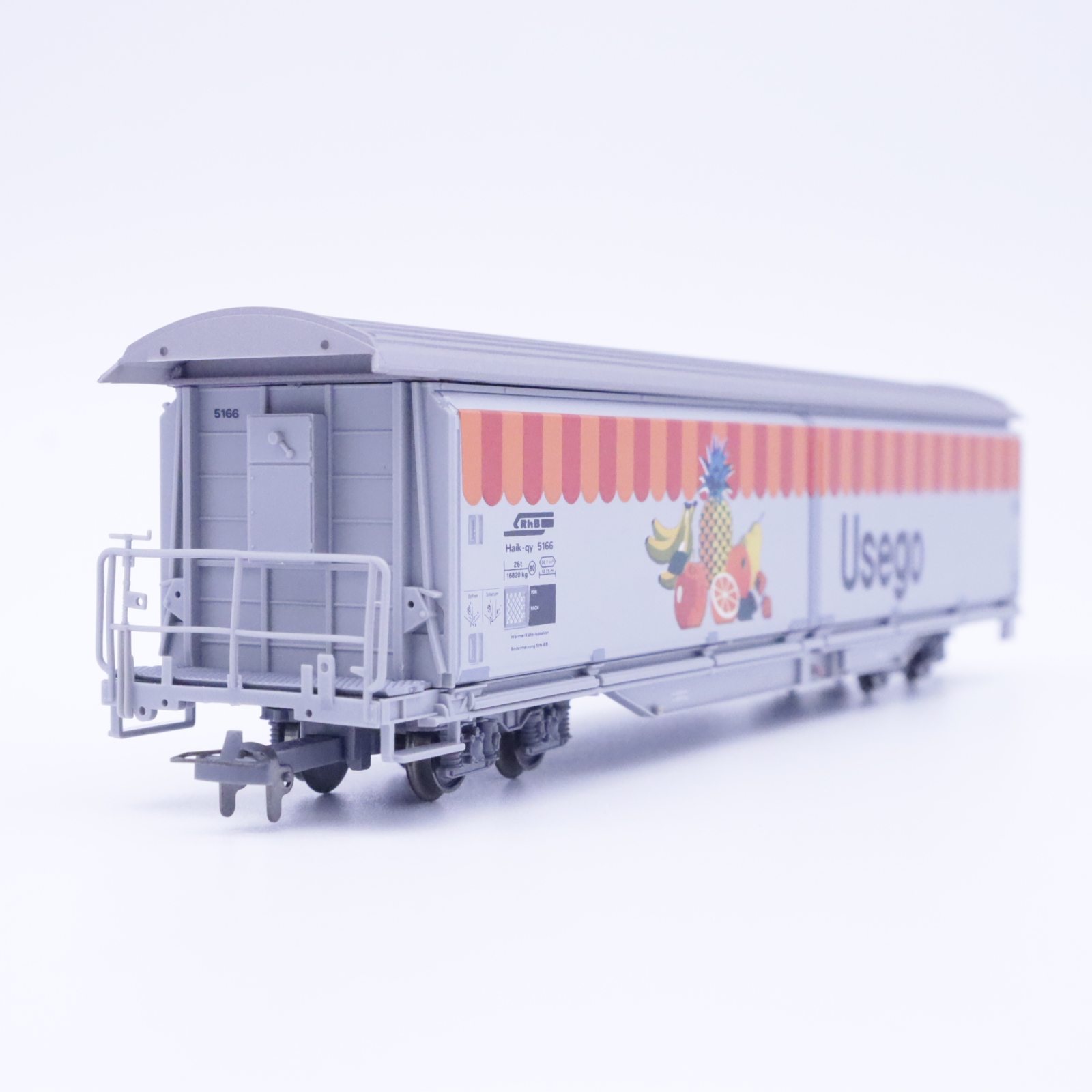 Bemo 2288 136 (1) Güterwagen in Spur H0m