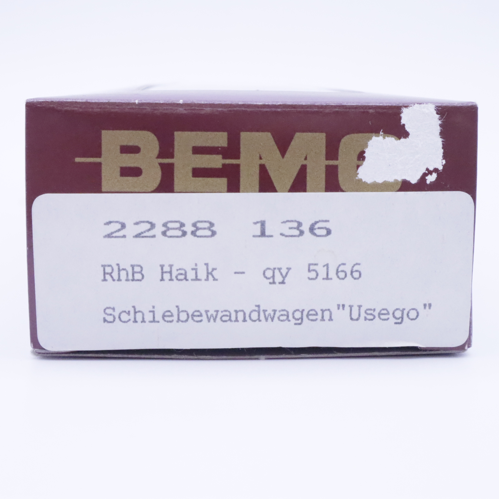 Bemo 2288 136 (8) Bemo 2288 136 RhB Schiebewandwagen "Usego" – Bild 8