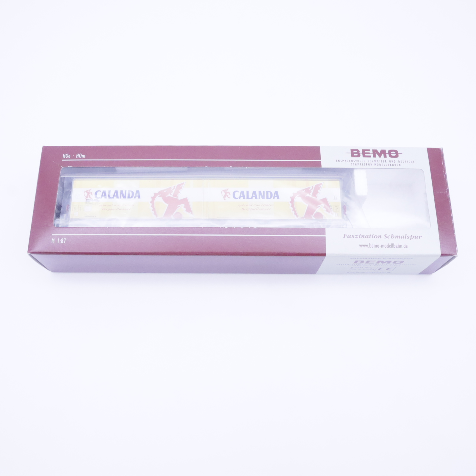 Bemo 2288 140 (6) Bemo 2288 140  RhB Schiebewandwagen "Calanda Bräu" Patiniert – Bild 6